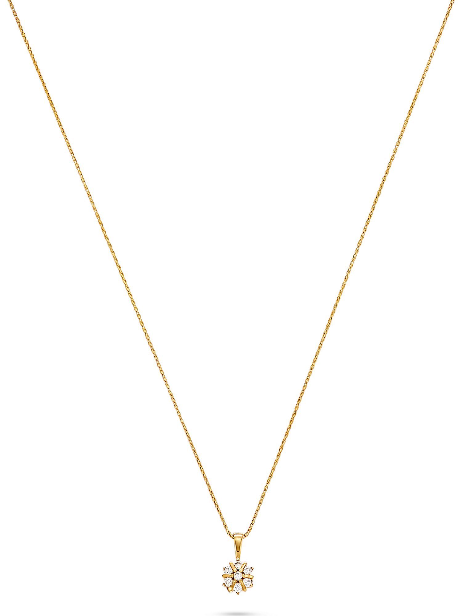 CHRIST Collier CHRIST Damen-Kette 7 Diam...