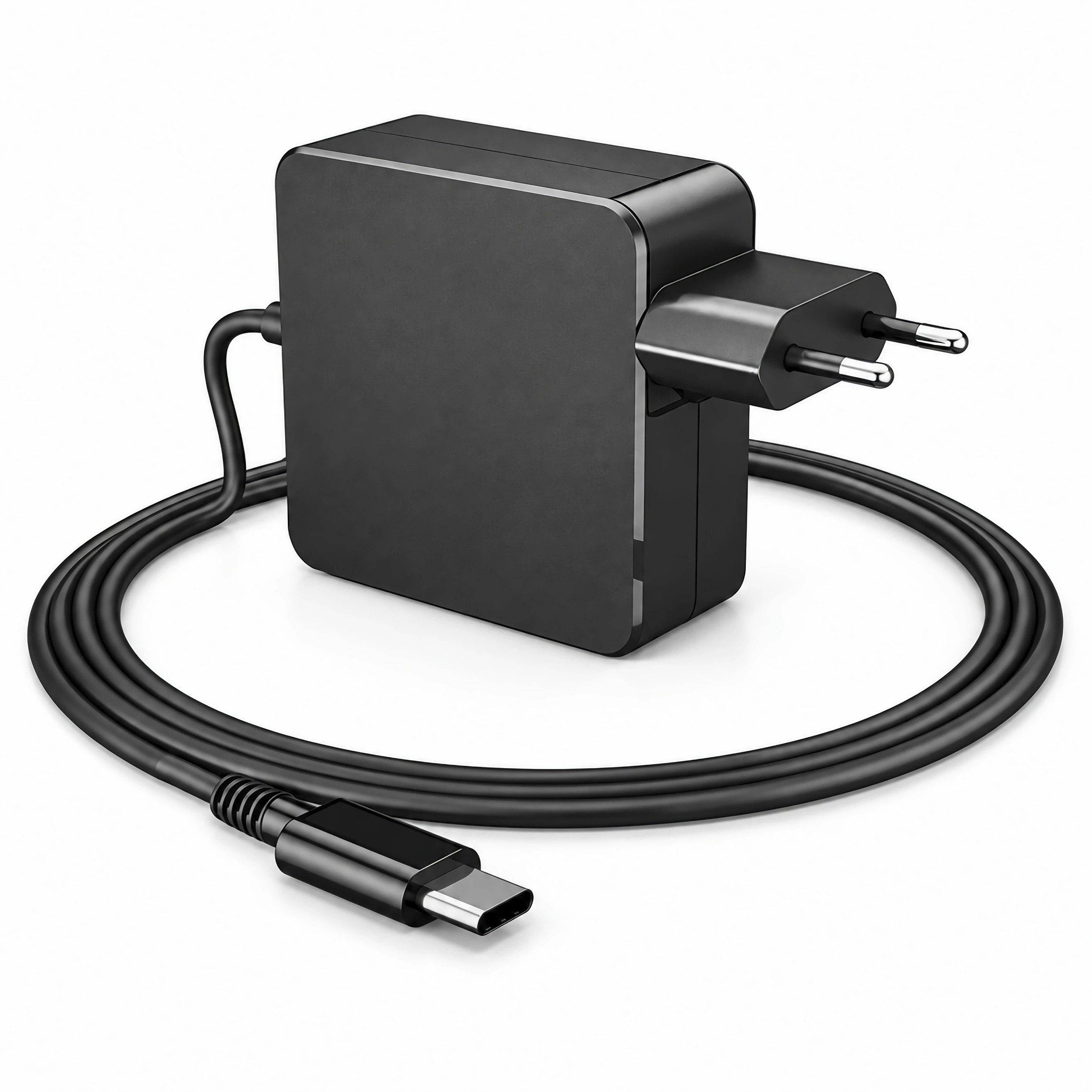 Bolwins B28C 90W USB C Netzteil PD USB Type C Ladegerät für 20V 15V 12V 9V 5V Universal-Ladegerät (4500 mA, Packung, 1-tlg., 1x 90W Spannung Wandler Steckdose Ladegerät mit USB-C Stecker, 90W USB-C Ladegerät)