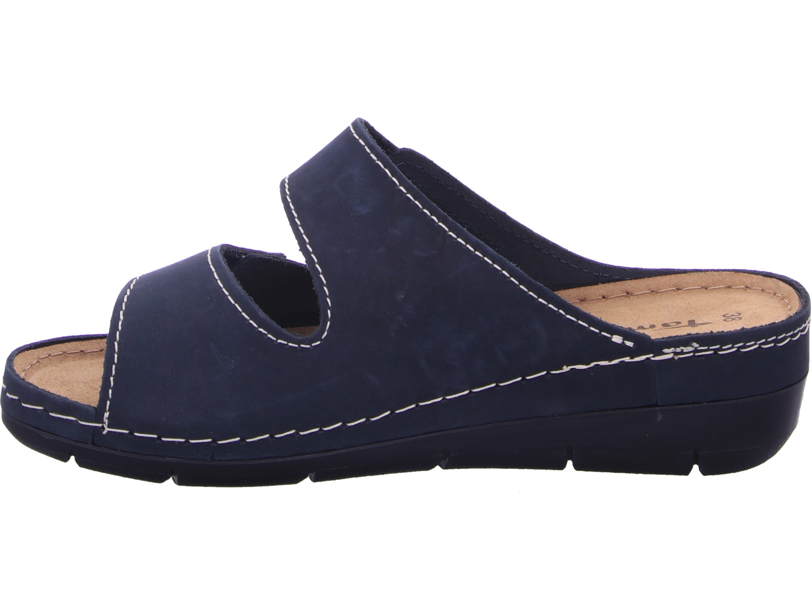 Tamaris Lea Keilpantolette echtes Leder
