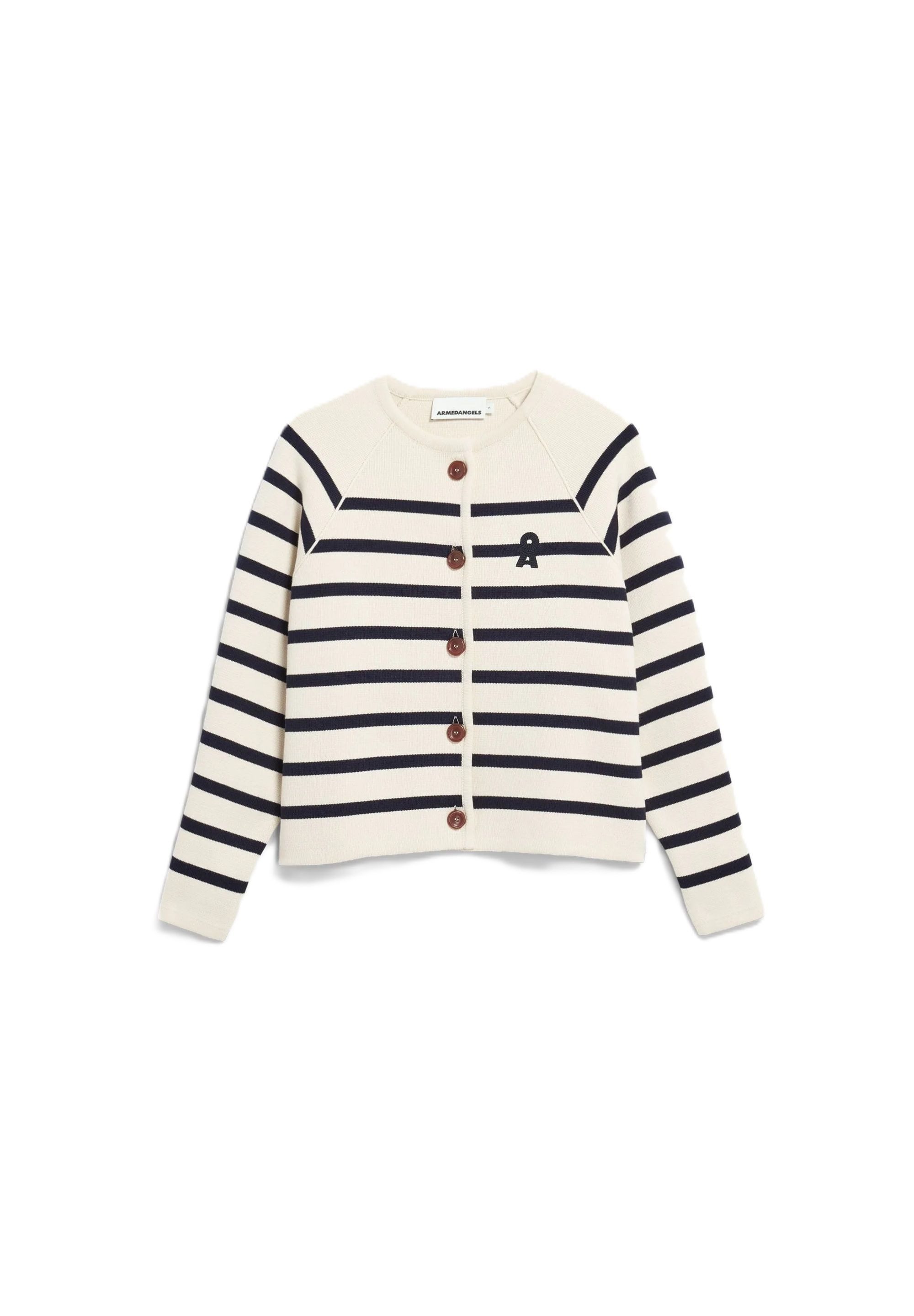 Armedangels Cardigan PLACED STRIPE KNIT CARDIGAN günstig online kaufen
