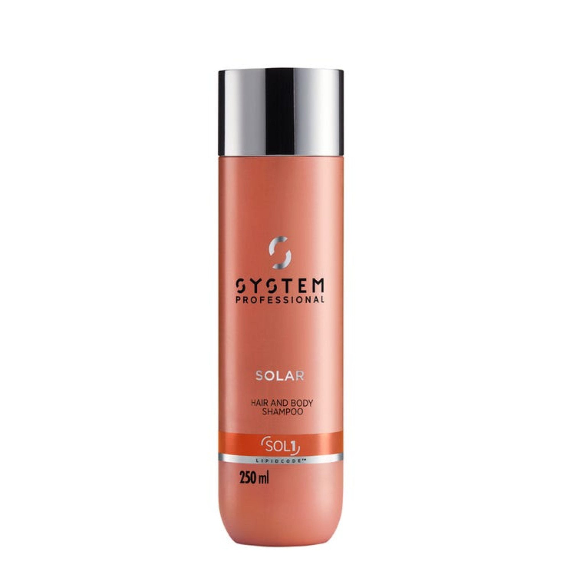 System Professional Haarshampoo System Professional SOL1 Solar Shampoo 250 ml – After Sun Pflege für H, 1-tlg., Reduziert Haarbruch sichtbar bereits nach wenigen Anwendungen