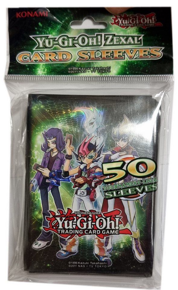 Konami Sammelkarte Yu-Gi-Oh! - Zexal - 50 Hüllen (63x90mm)