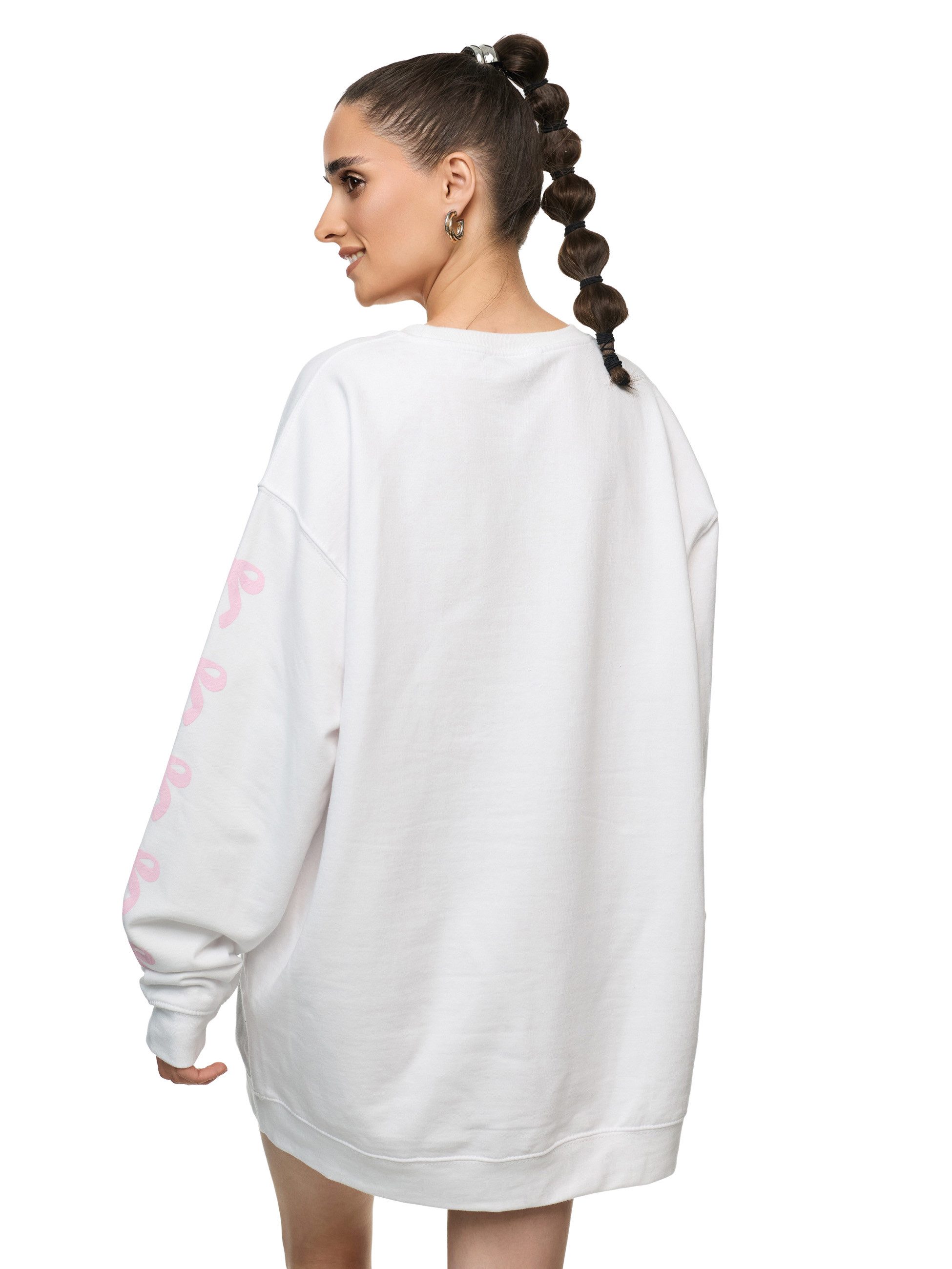 Worldclassca Sweatshirt Worldclassca Oversized Sweatshirt 07 BALLET Print Langarm Pullover PRINT - 07 BALLET FOOTBALL -