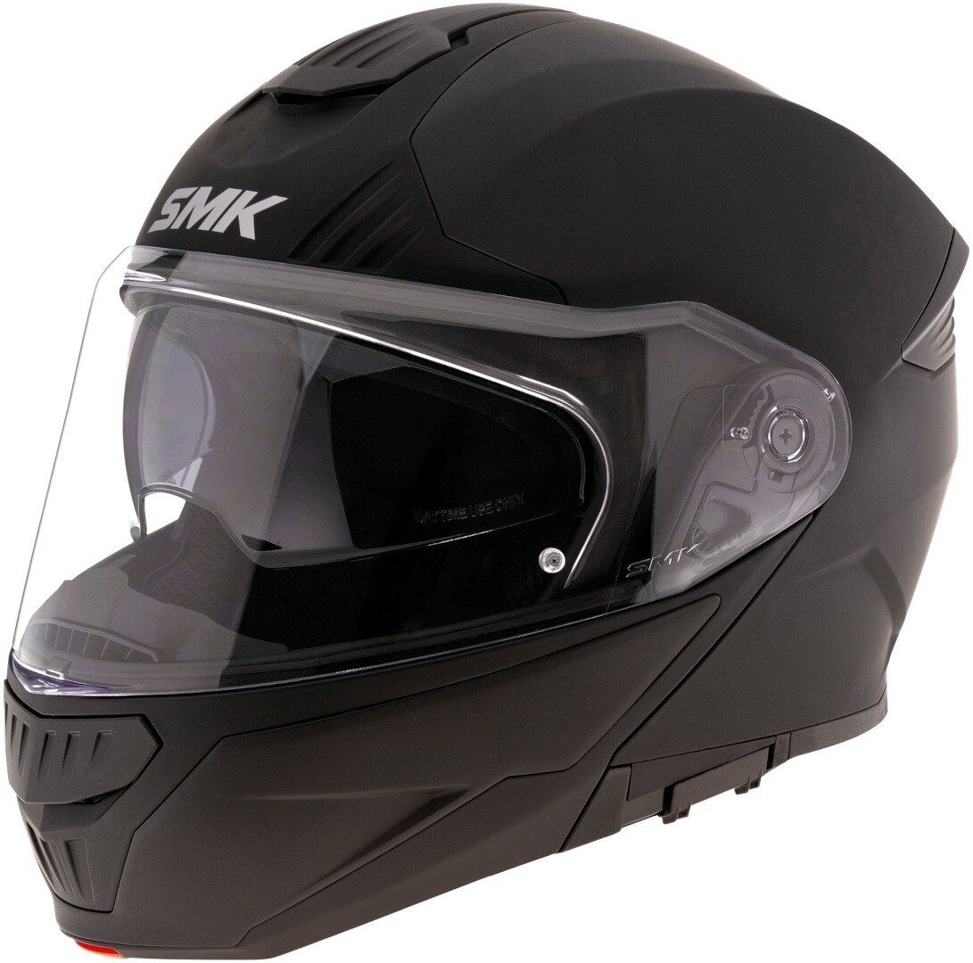 SMK Motorradhelm Gullwing 06 Klapphelm, vorbereitet für Kommunikationssystem,integriertes Sonnenvisier
