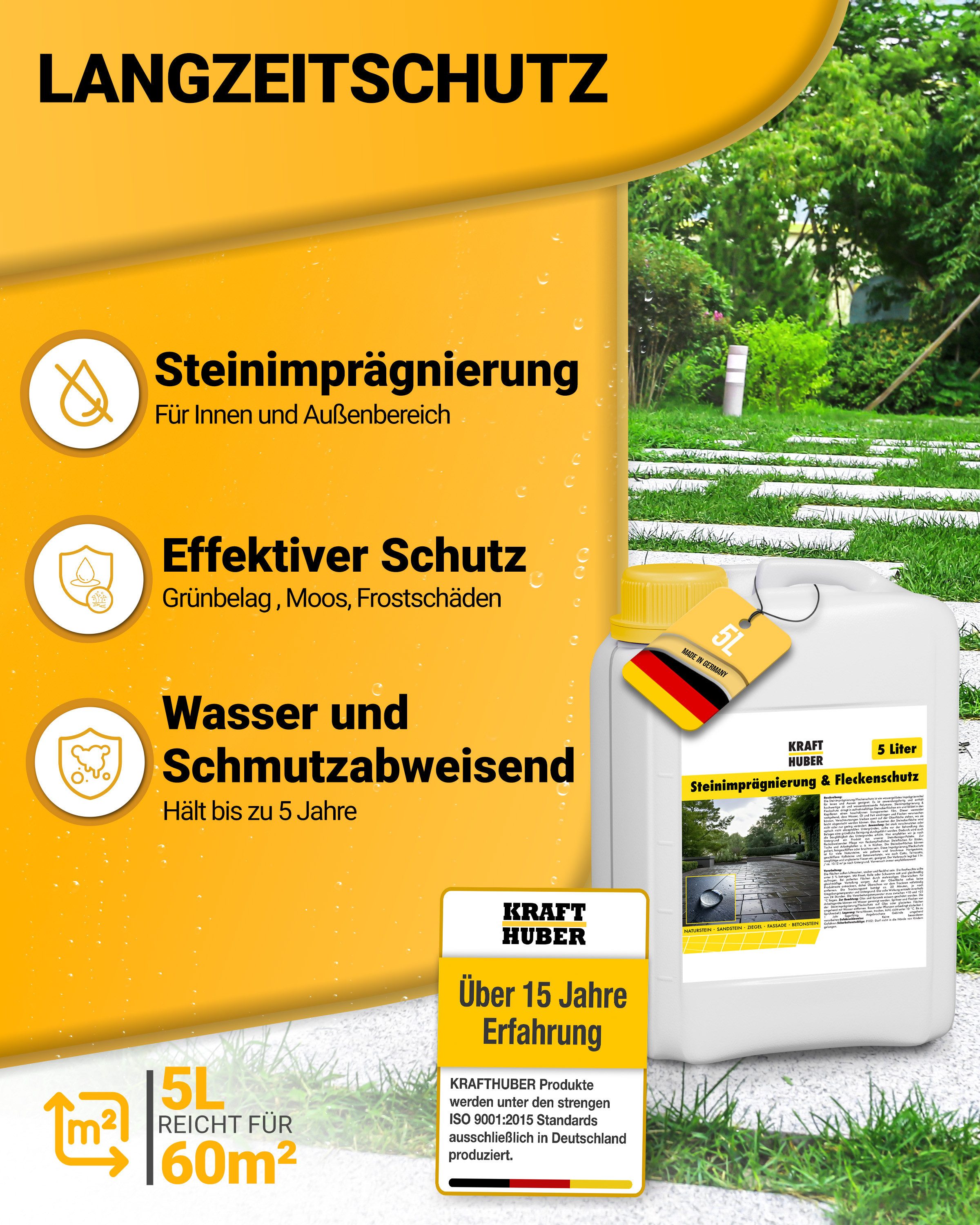 KRAFTHUBER Steinimprägnierung Naturstein-Imprägnierung Stein Imprägnierung günstig online kaufen