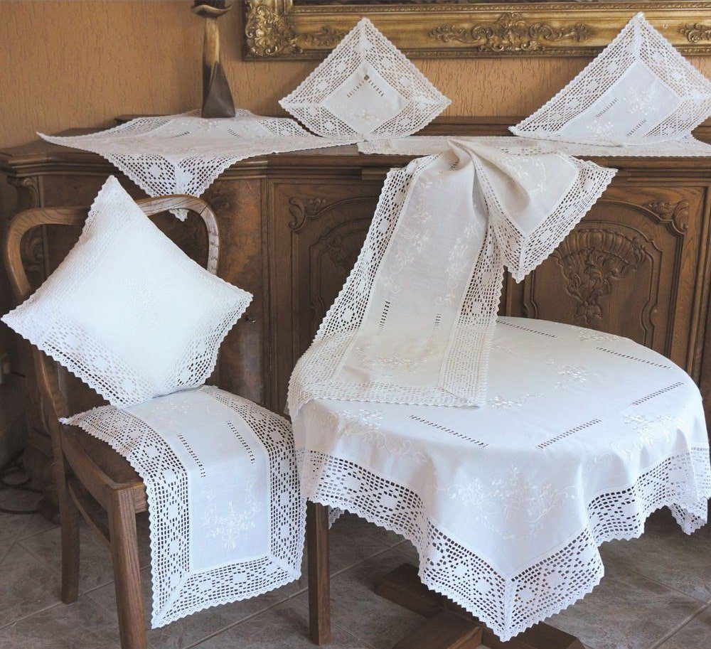 matches21 HOME & HOBBY Scheibengardine Scheiben-Gardinen Landhaus-Stil weiß günstig online kaufen