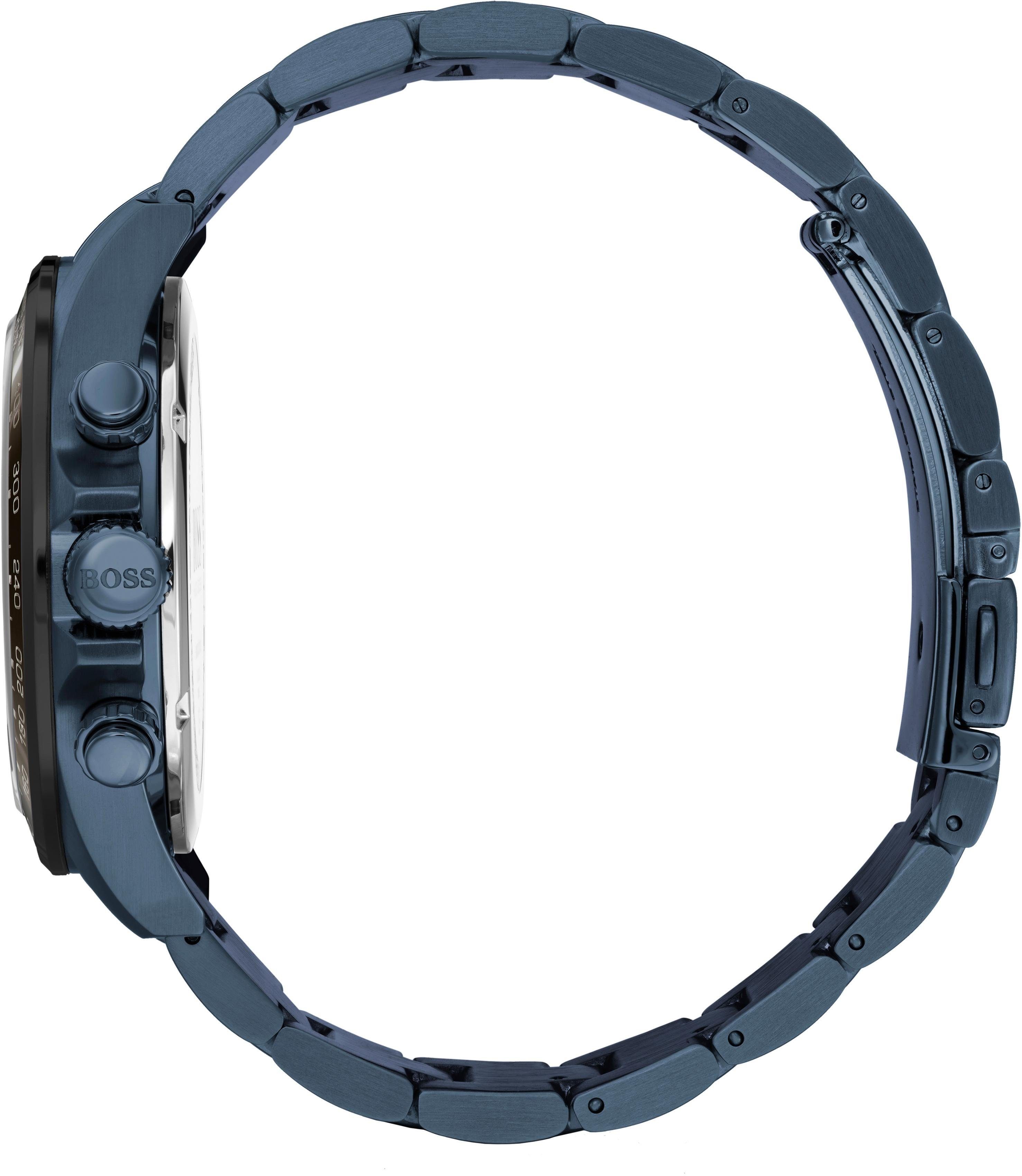 BOSS Chronograph HERO 1513758, Quarzuhr, Herrenuhr, Armbanduhr, Stoppfunkti günstig online kaufen