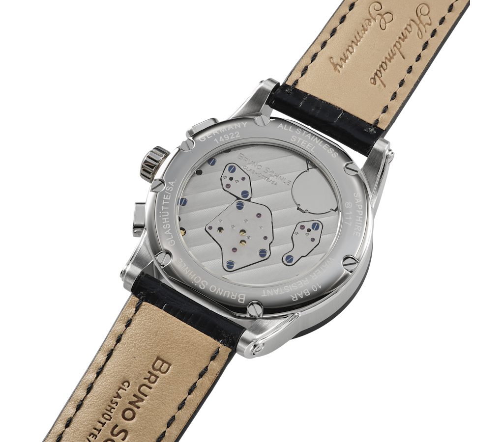 BRUNO SÖHNLE Quarzuhr Glashütte Herrenuhr Grandioso