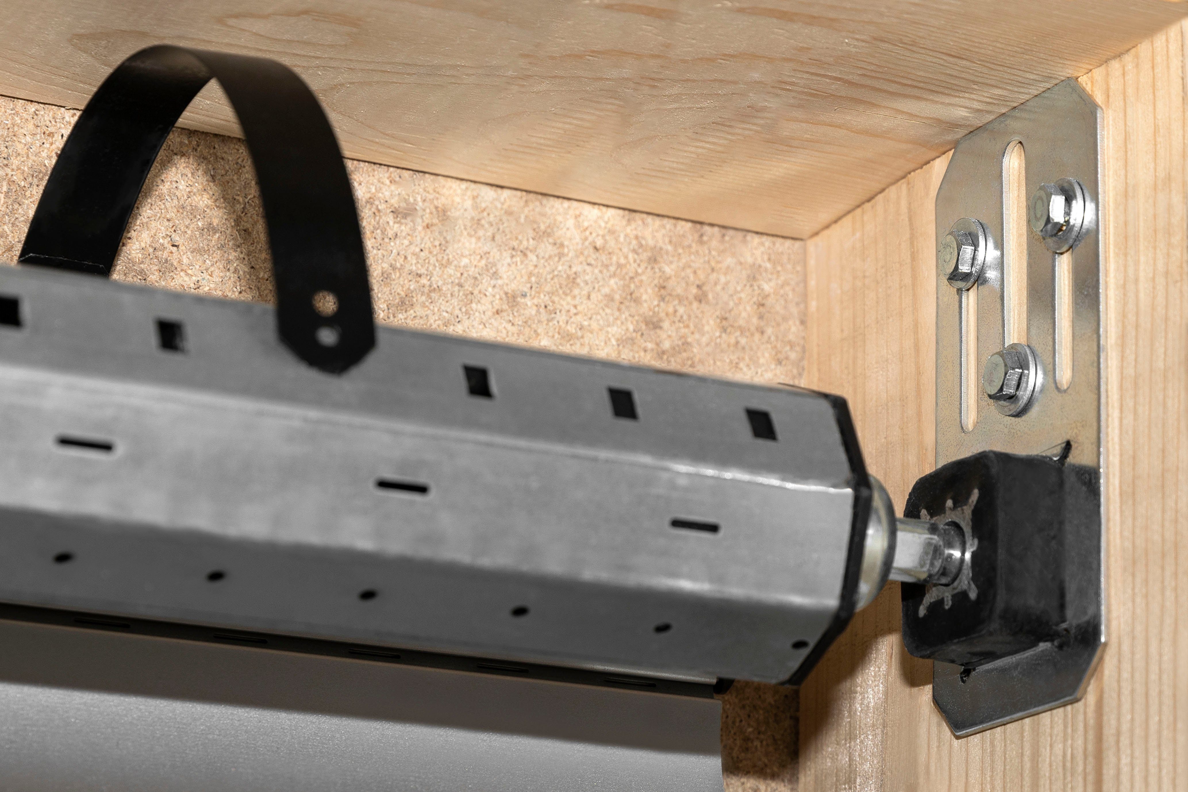 SCHELLENBERG Wandlager Mini und Maxi System, Leiselauf-Wandlager-Set für Rollläden (Set, 1-St), geräuscharmes Lager für motorisierte Rollläden
