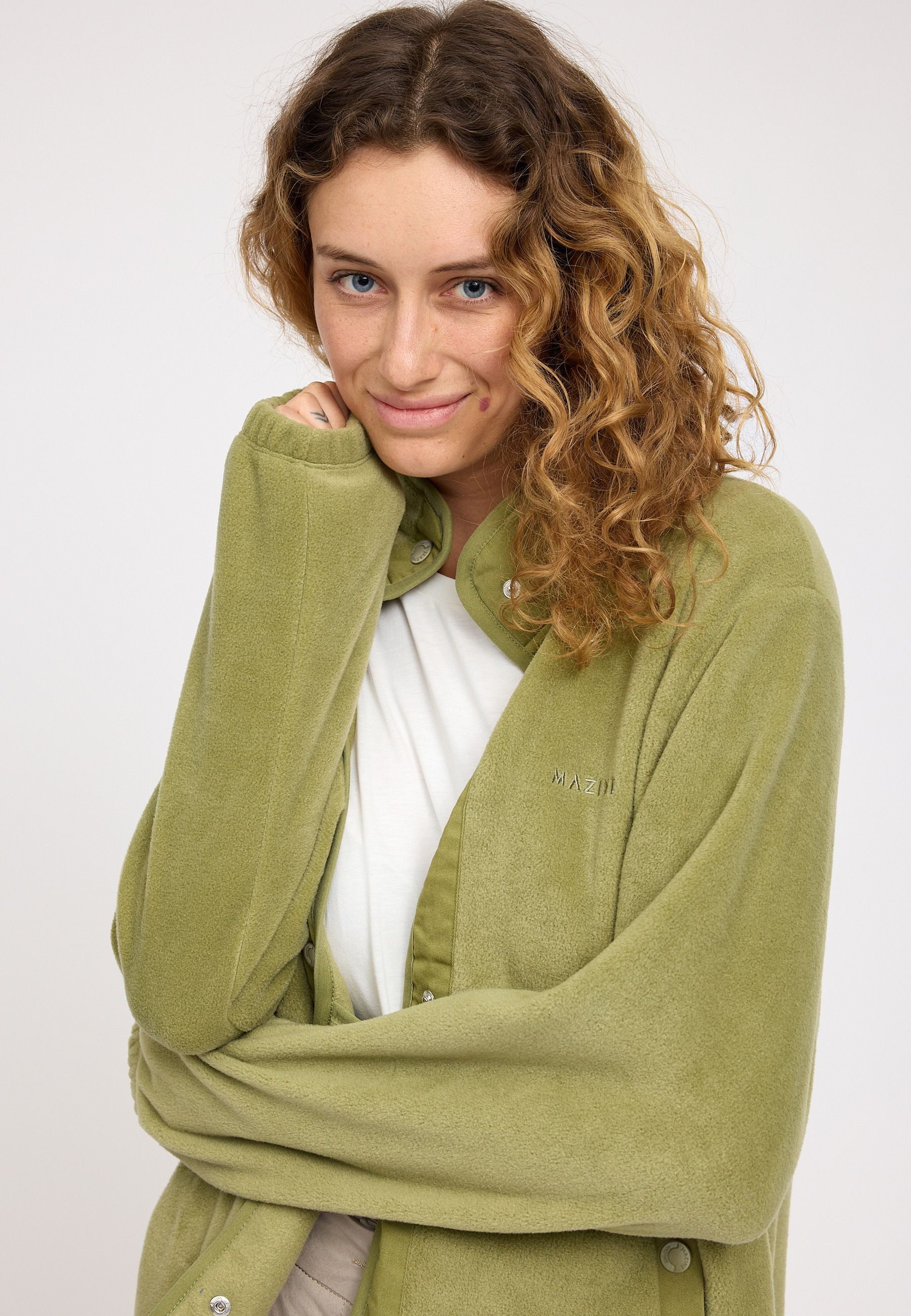 MAZINE Outdoorjacke Loose Fit Fleece