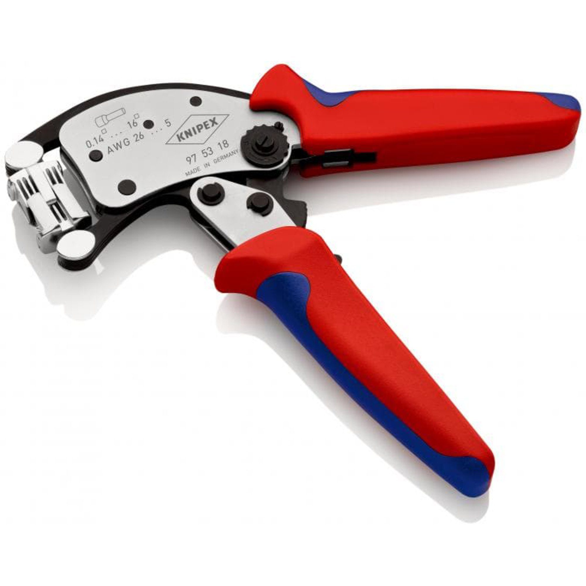 Knipex Crimpzange KNIPEX Selbsteinstellende Crimpzange Twistor 16