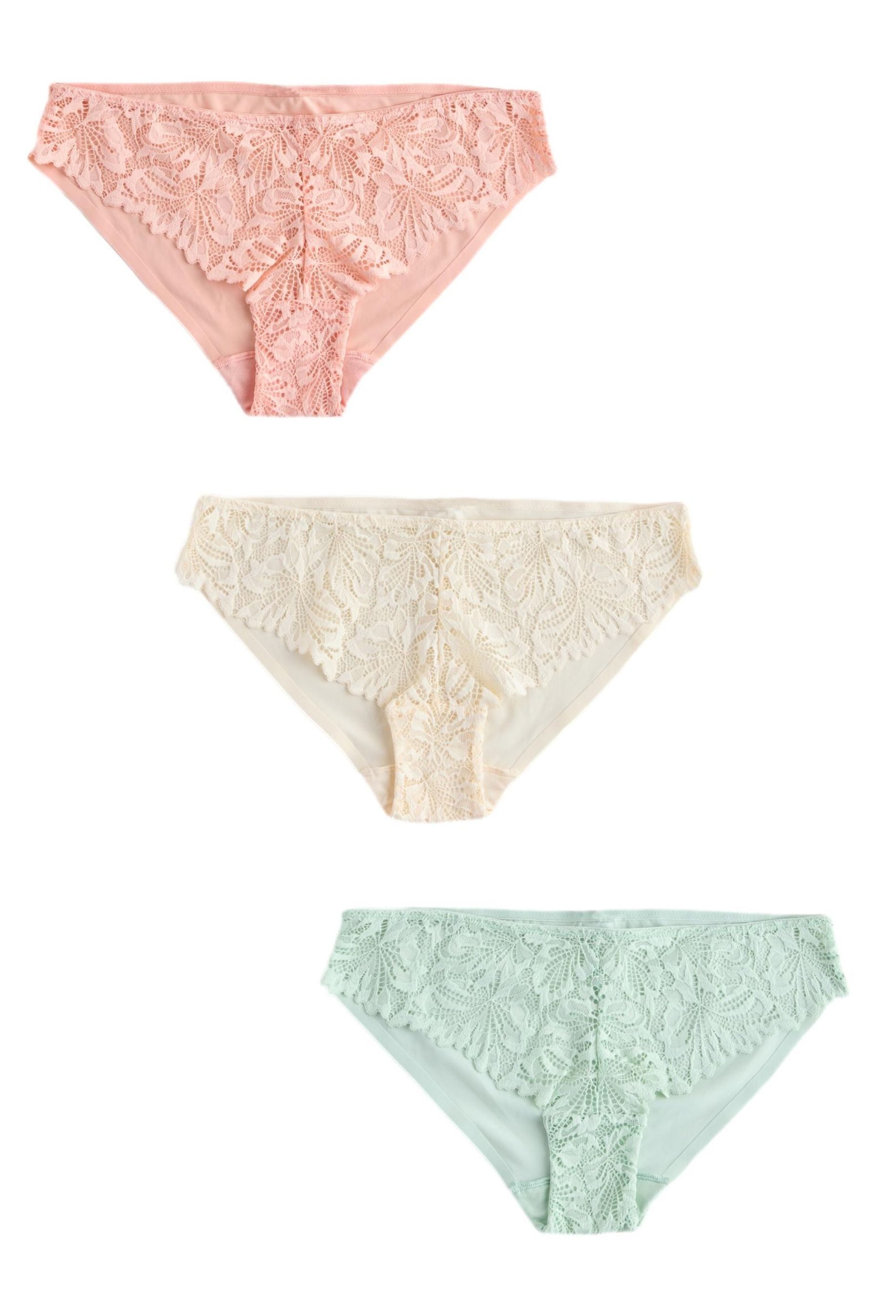 Coral Pink/Green/Cream