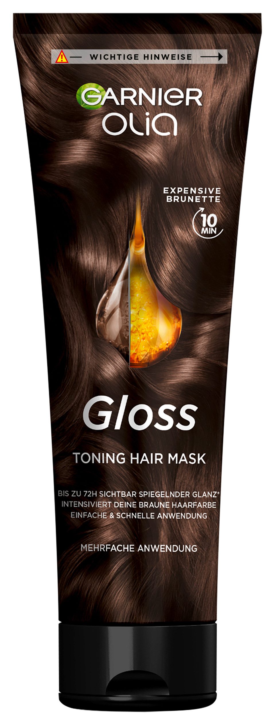GARNIER Coloration OLIA GLOSS TINTED HAIR MASK, für getöntes Haar, mit Tocopherol