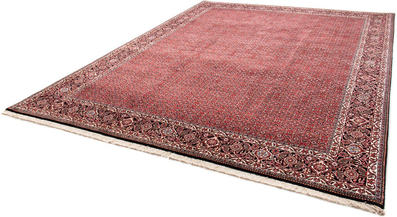 Orientteppich Perser - Bidjar - 340 x 255 cm - hellrot, morgenland, rechteckig, Höhe: 15 mm, Wohnzimmer, Handgeknüpft, Einzelstück mit Zertifikat