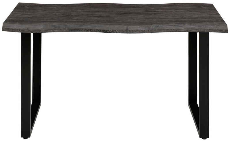 HELA Esstisch Giselle, Baumkantentisch (Nachbildung), versch. Größen, 46mm Stärke