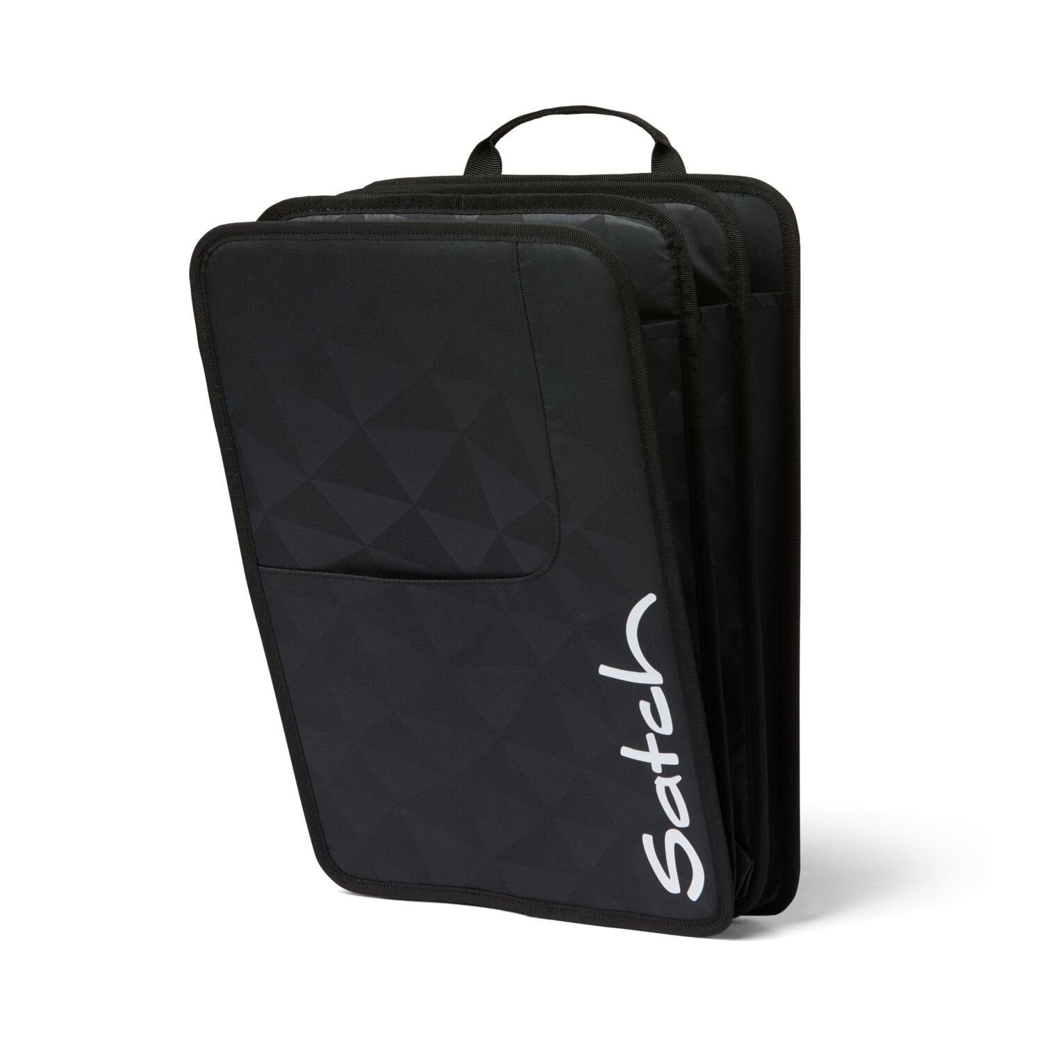 Satch Schulranzen Heftbox Triple Flex Schwarz günstig online kaufen