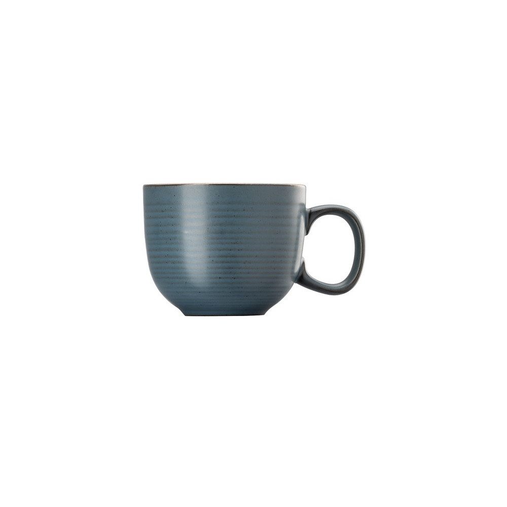 Thomas Porzellan Becher Thomas Nature Ocean Cappuccinotasse+Untere 2tlg., Steinzeug