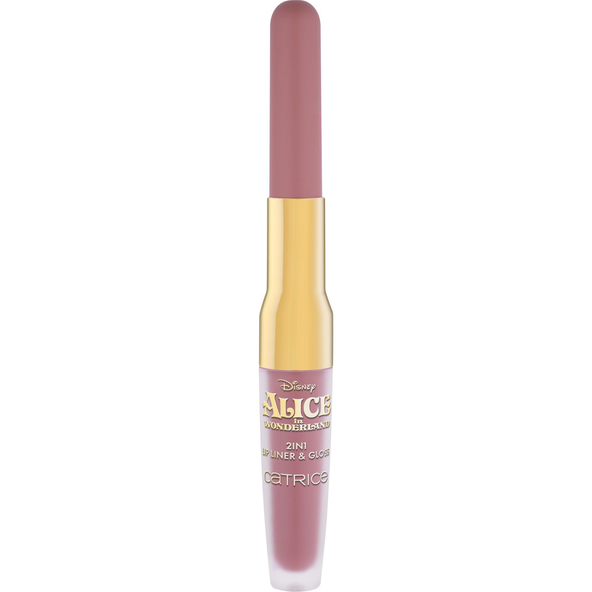 Catrice Lipgloss Disney Alice in Wonderland 2in1 Lip Liner & Gloss, 3-tlg.