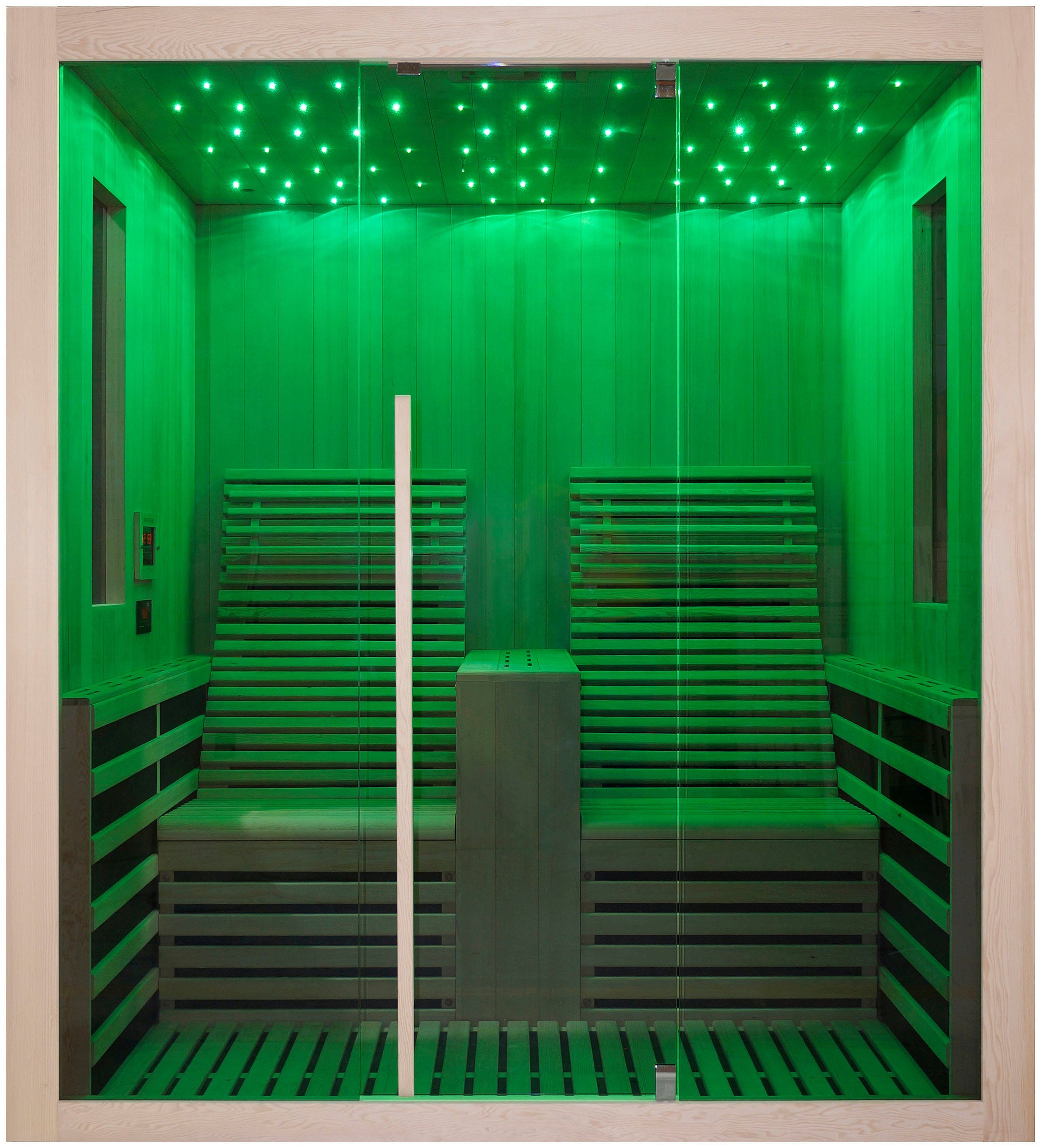 Sanotechnik Infrarotkabine CARBON 2, BxTxH: 150 x 180 x 195 cm, für 2 Personen