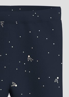 s.Oliver Leggings Thermofleece-Leggings mit Allover-Print