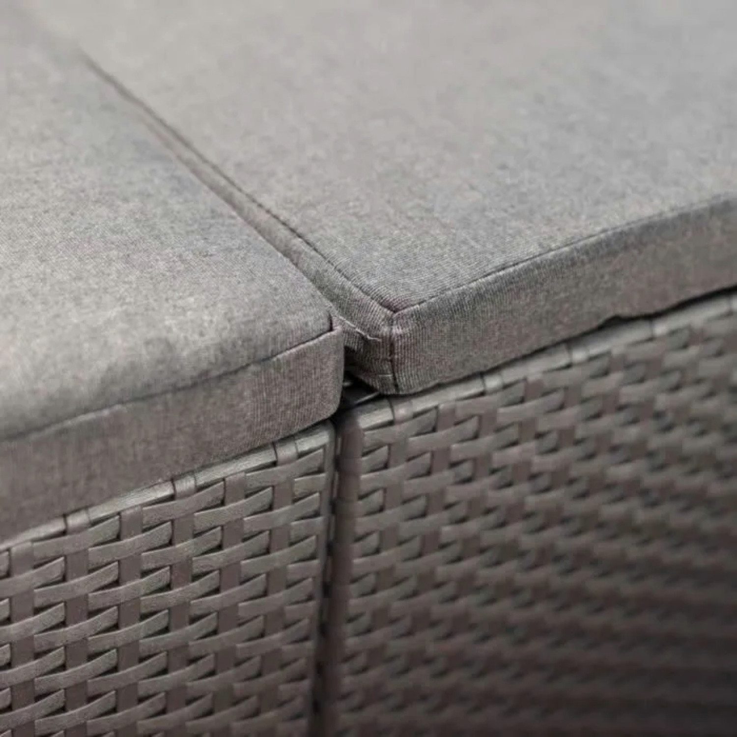 Keter Gartenlounge-Set Balkon und Garten San-Remo mit Tisch 2-Sitzer-Sofa, 2 Sessel, 1Tisch, 2-er Sofa, 2 Gartensessel, Tisch, Polsterauflangen, Montageanleitung