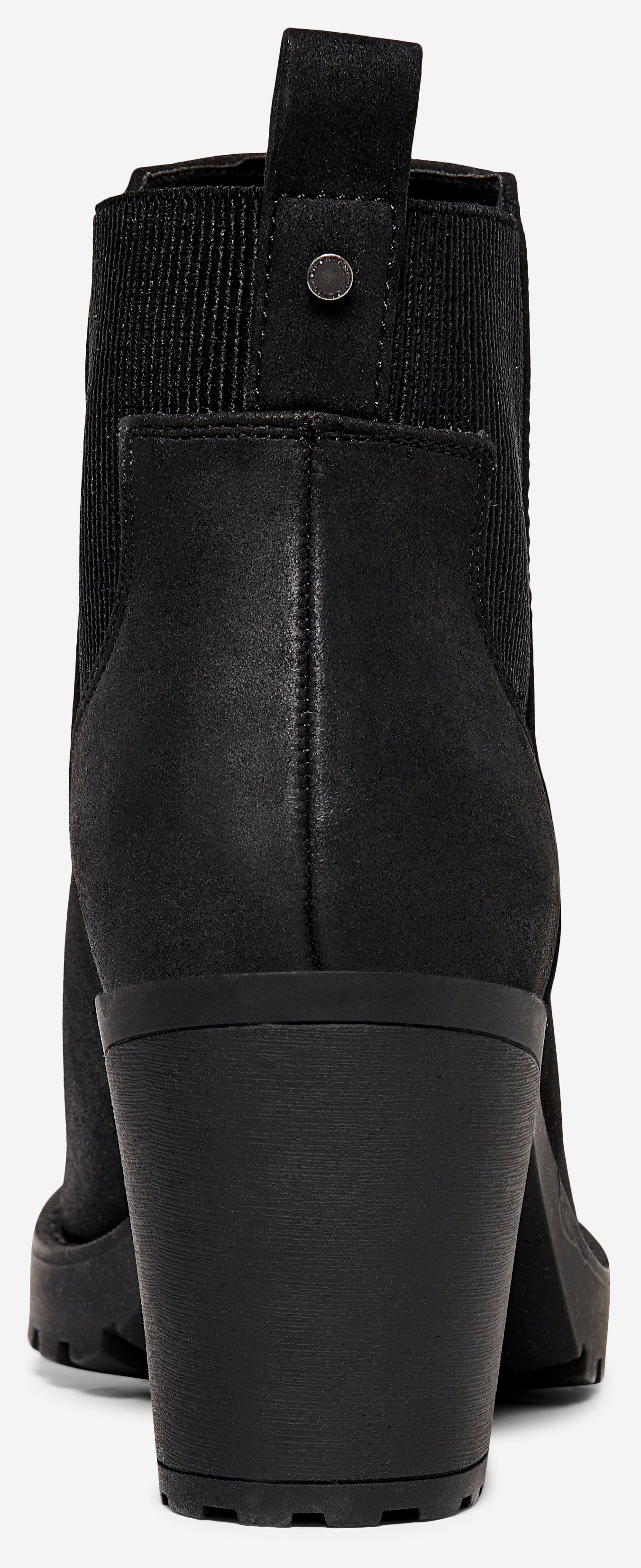 Einschlupf ONLBARBARA leichten für Black ONLY Anziehlasche Stiefelette mit Shoes