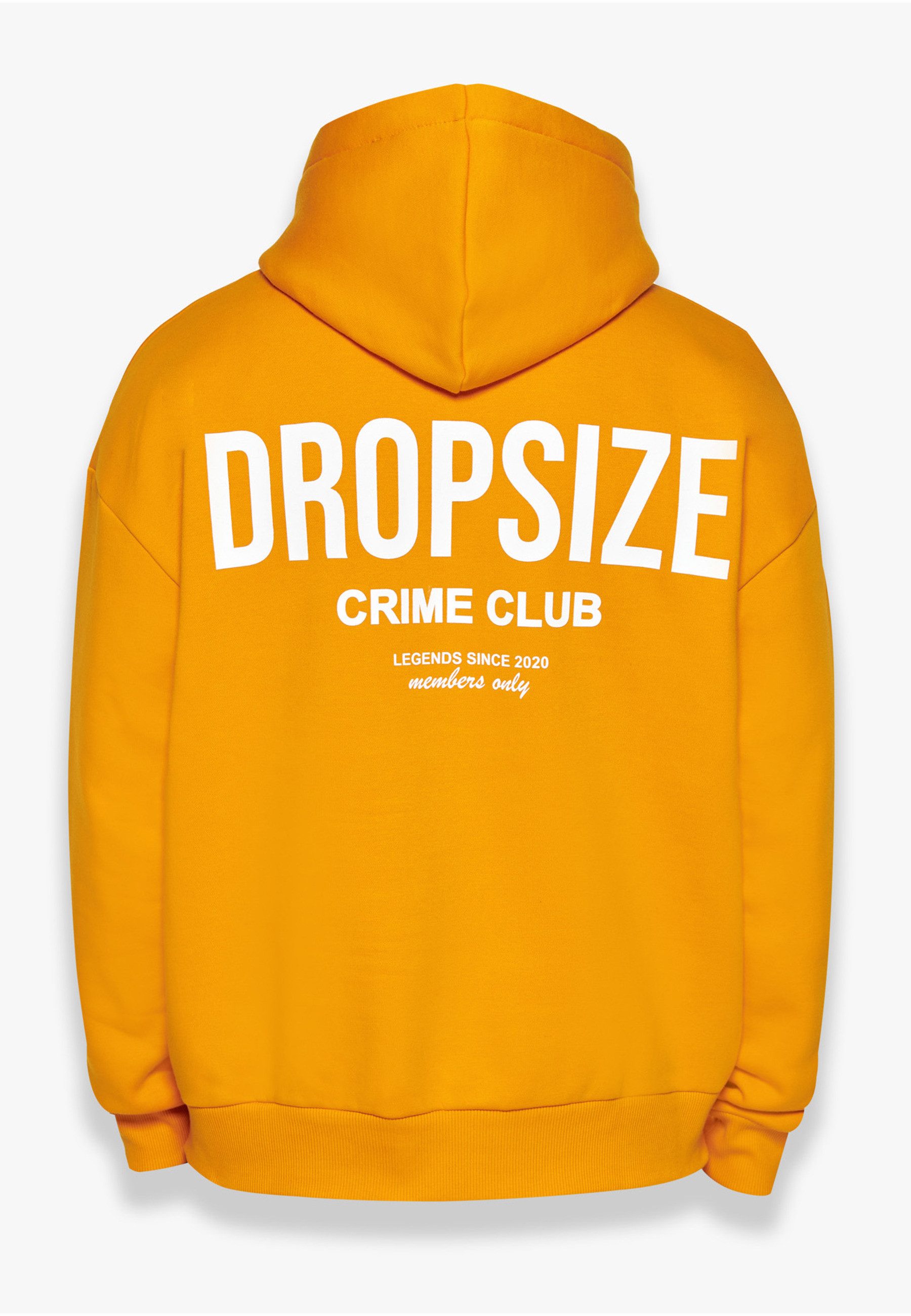 Dropsize Kapuzenpullover Dropsize Herren Dropsize Heavy Oversize Crime Club günstig online kaufen