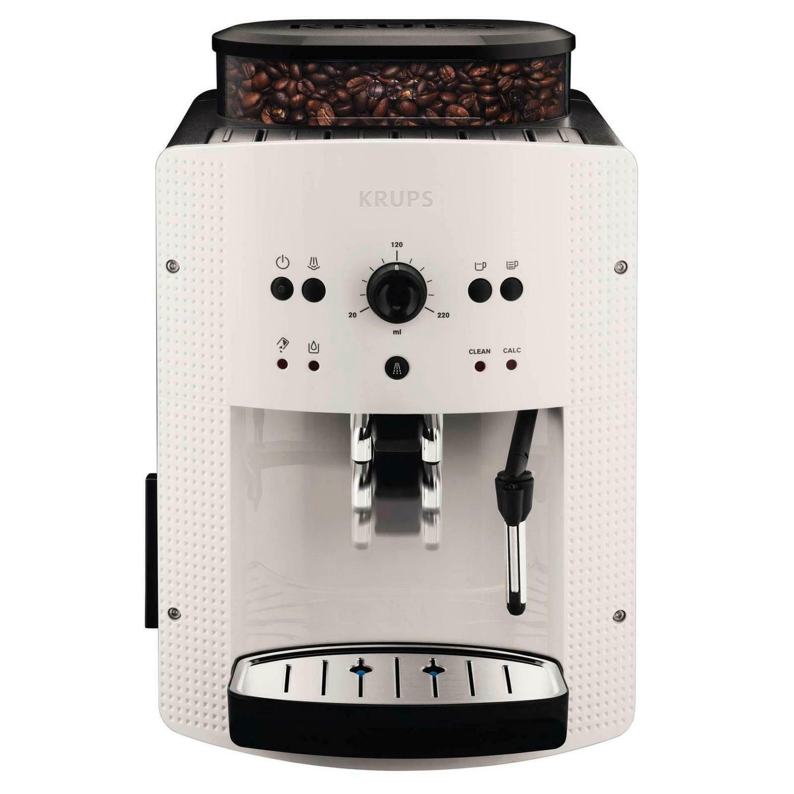 Krups Kaffeevollautomat EA 8105 - Kaffee-Vollautomat - weiß/schwarz