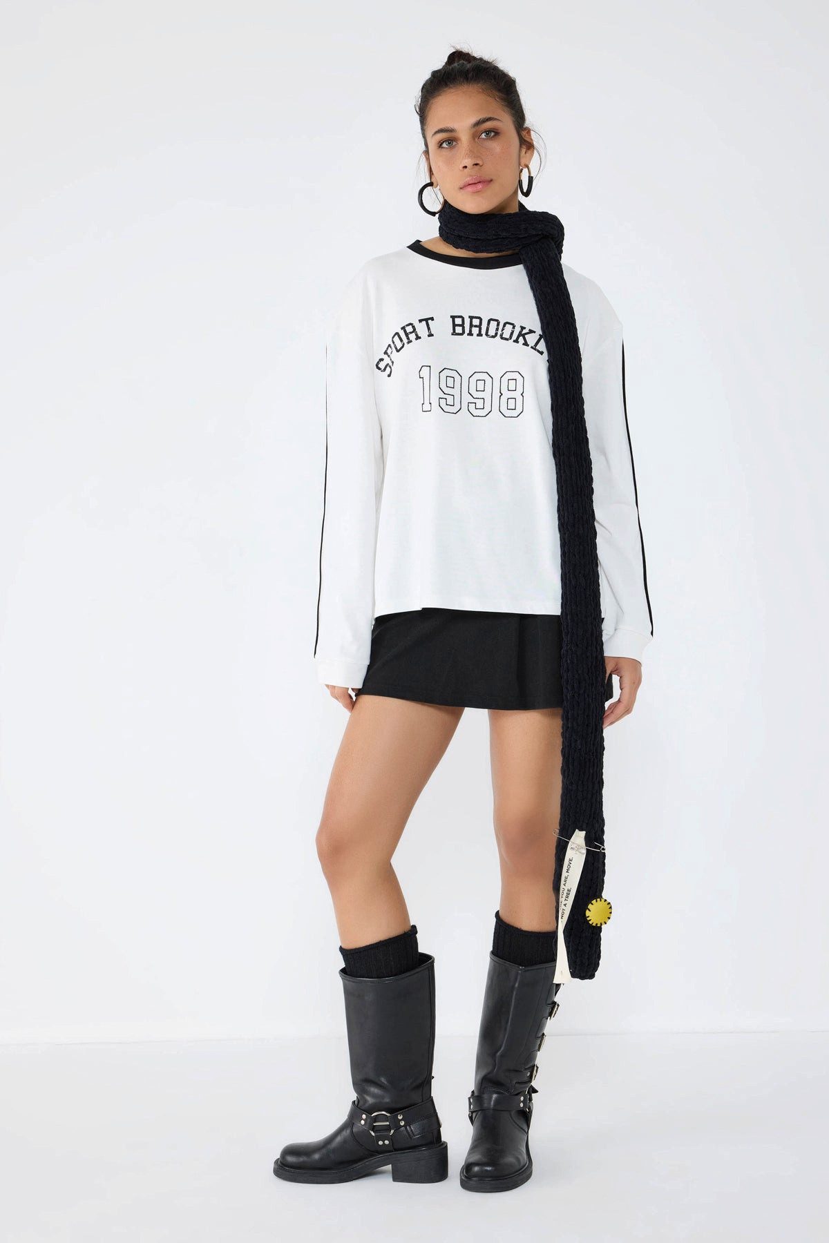 No Matter What Kapuzenpullover Langarm Baumwoll Sweatshirt günstig online kaufen