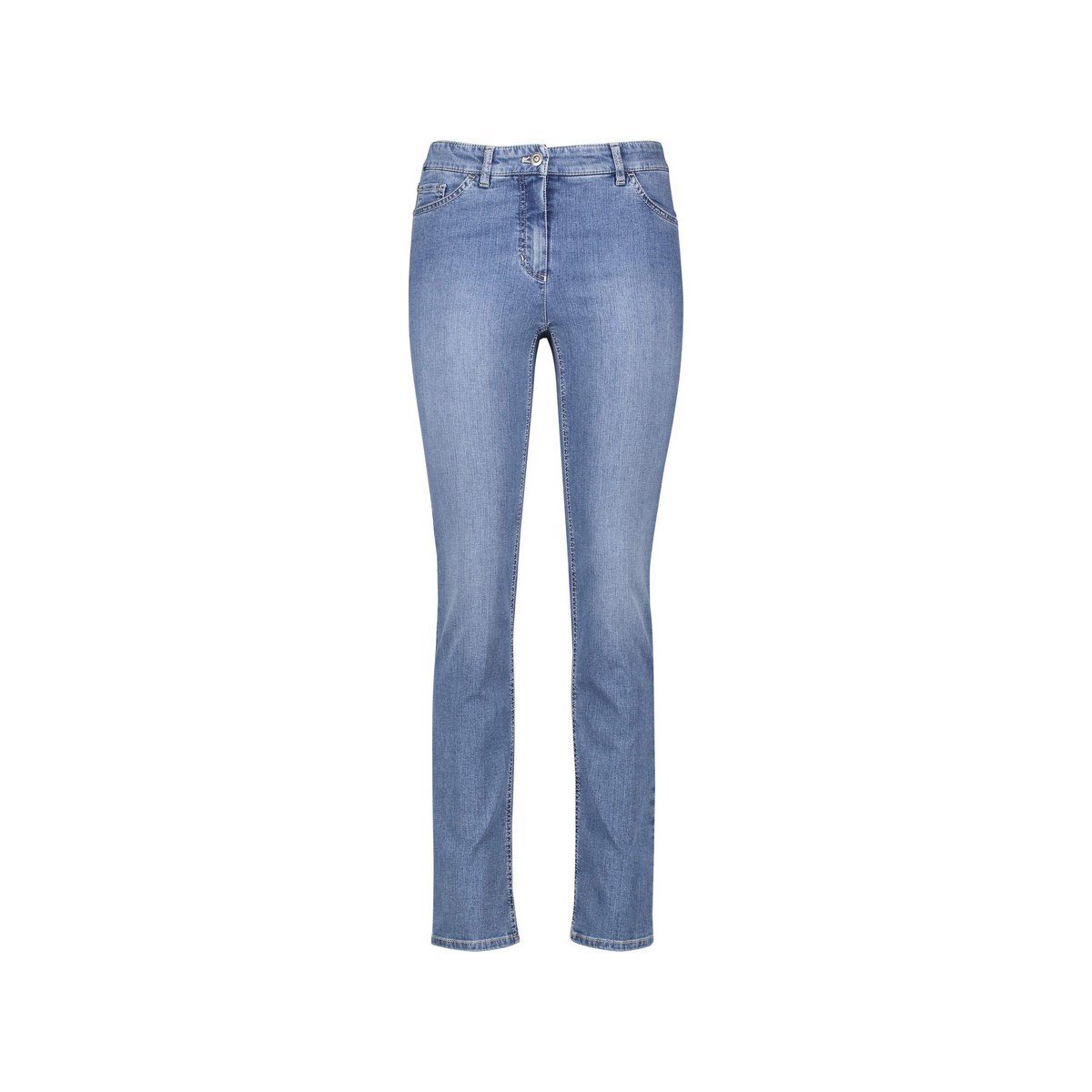 WEBER regular blau Straight-Jeans (1-tlg) GERRY