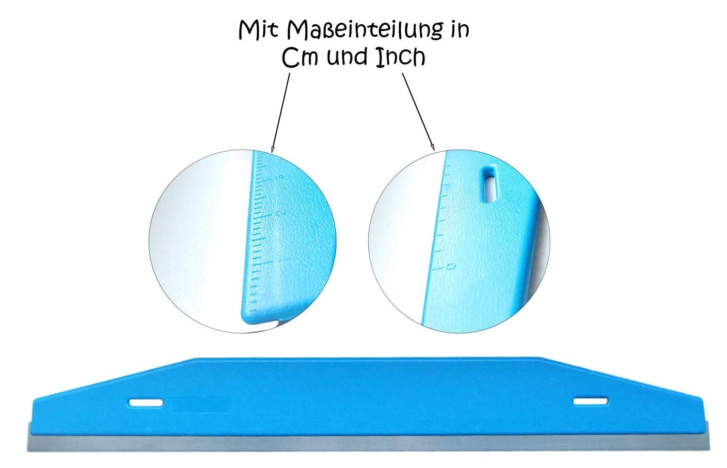 varivendo Tapezierbürste Tapeten-Beschneidelineal, Farbkanten, (Stück, 1-tl günstig online kaufen