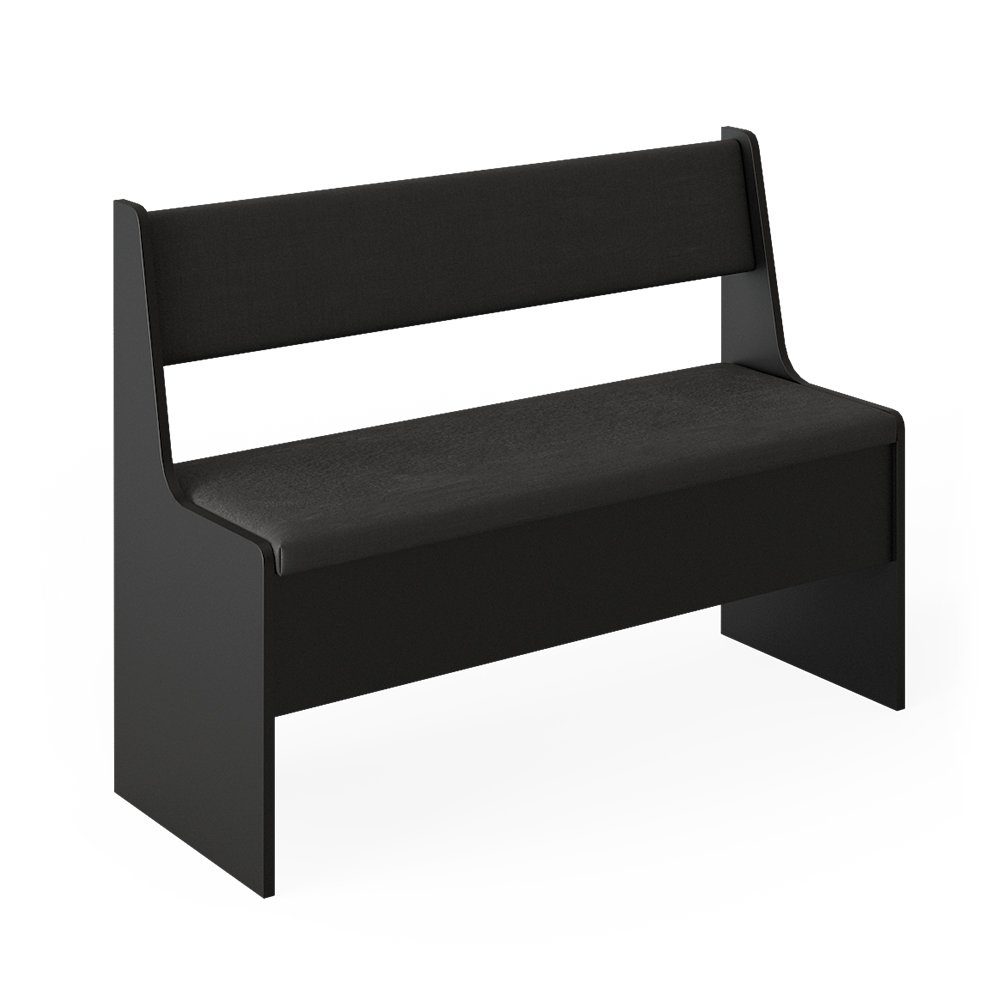 Vicco Sitzbank Roman, Schwarz, 106.6 x 41.5 cm (1-St)