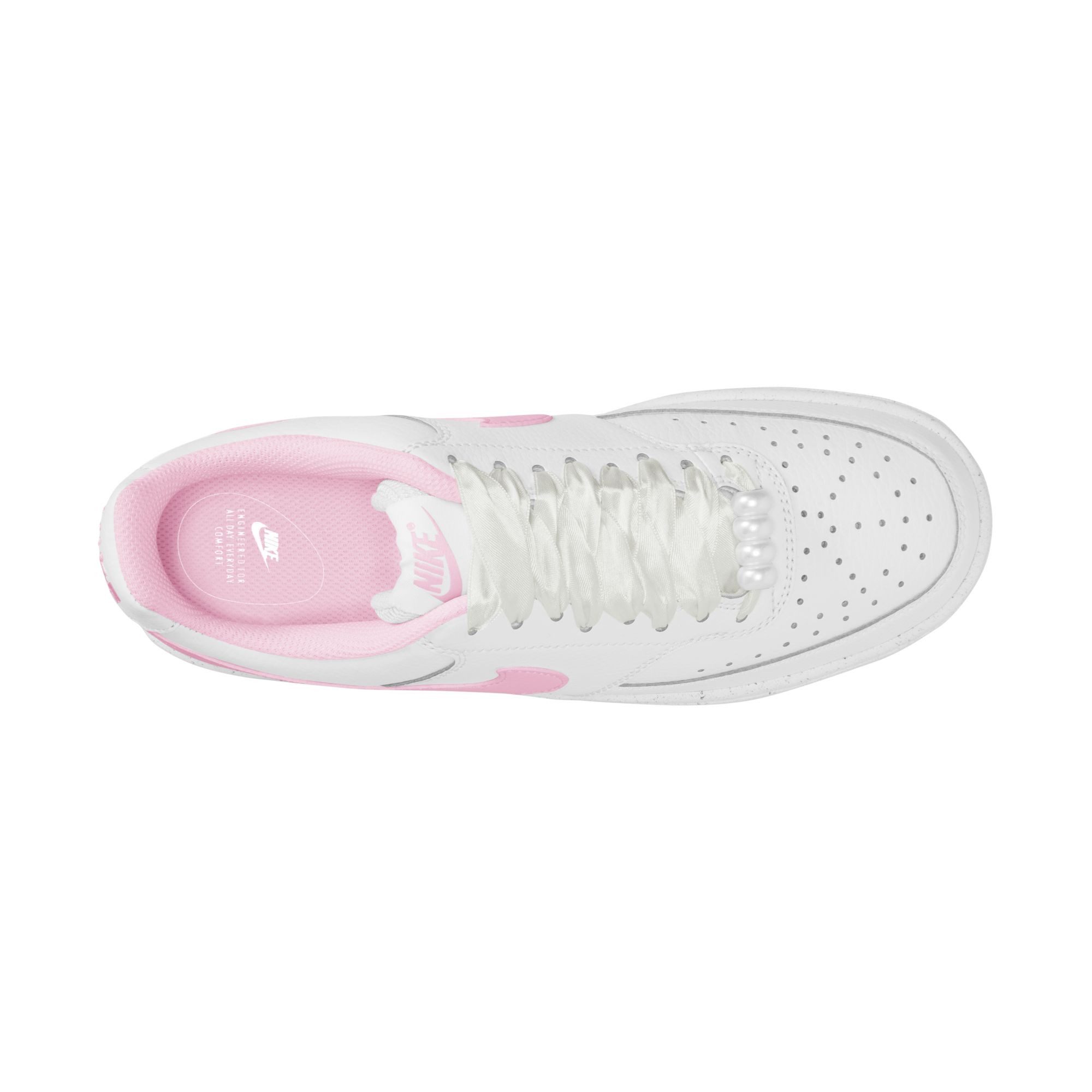 Nike Sportswear W COURT VISION LOW LE Sneaker inspiriert vom Design des Nike Air Force