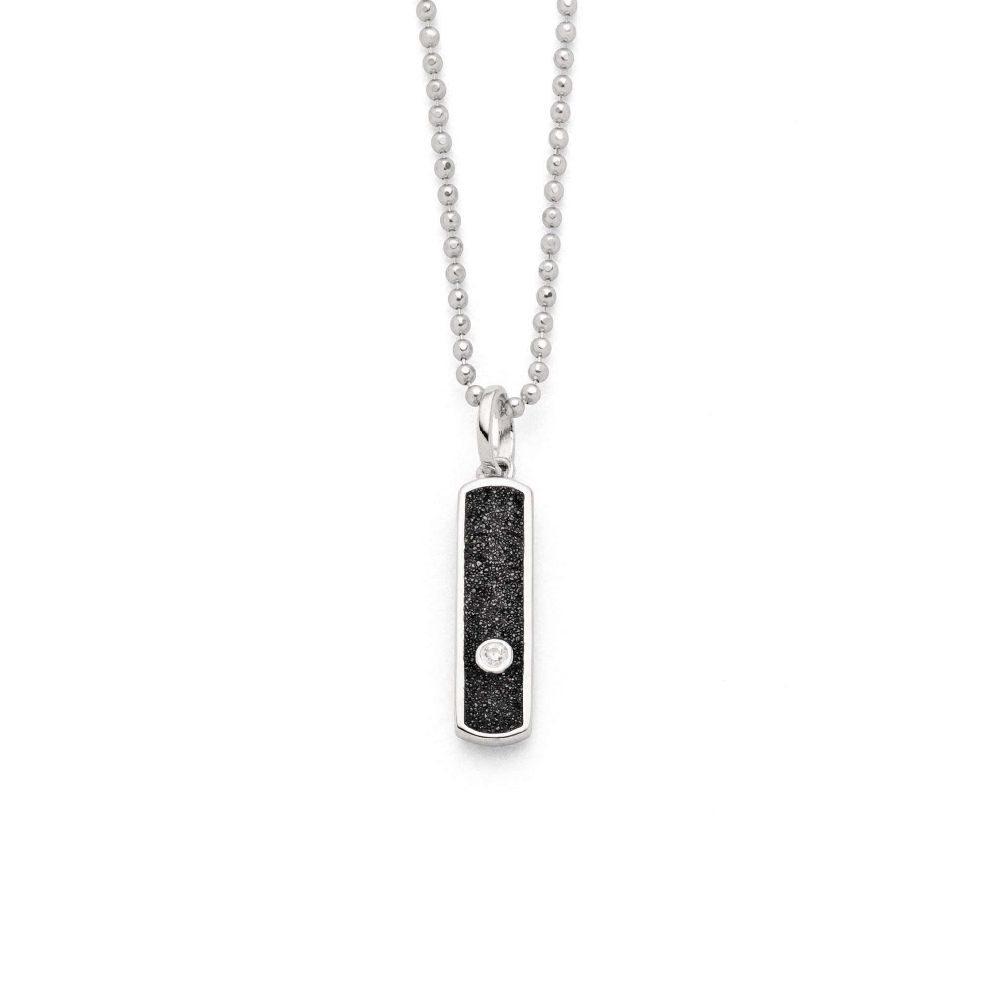 Kettenanhänger DUR Schmuck: Anhänger "Nordlicht" mit Lavasand und Zirkonia, P4593