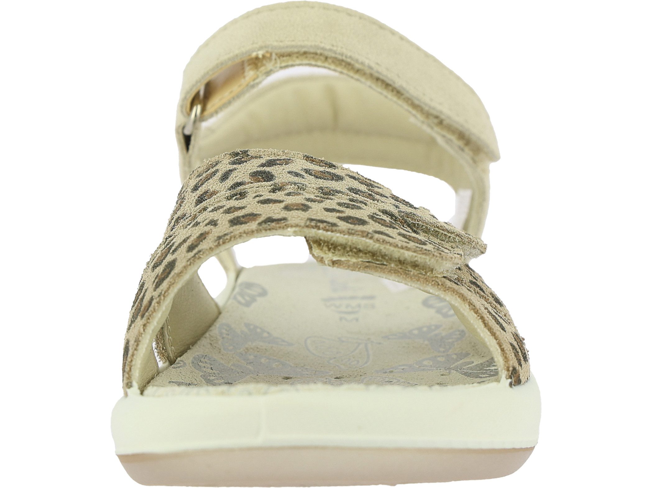 Lurchi Fiori Sandale Klettschuh mit Leo-Muster, Größenschablone zum Download