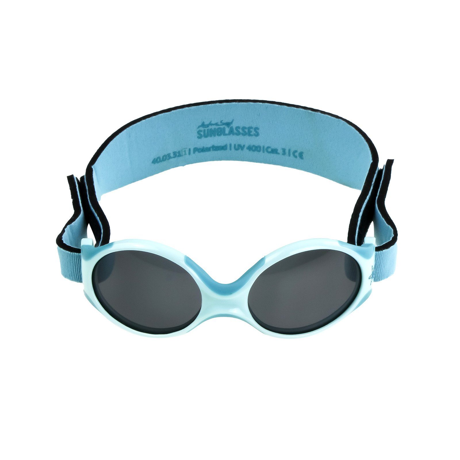 premium & Gläser türkis Jahre Polarisierte Jungen Baby mit EXPLORER, - SUNGLASSES Sonnenbrillen Wal Mädchen, Sonnenbrille & ActiveSol 0-2 Delfin supersoft, verstellbar Lotuseffekt,