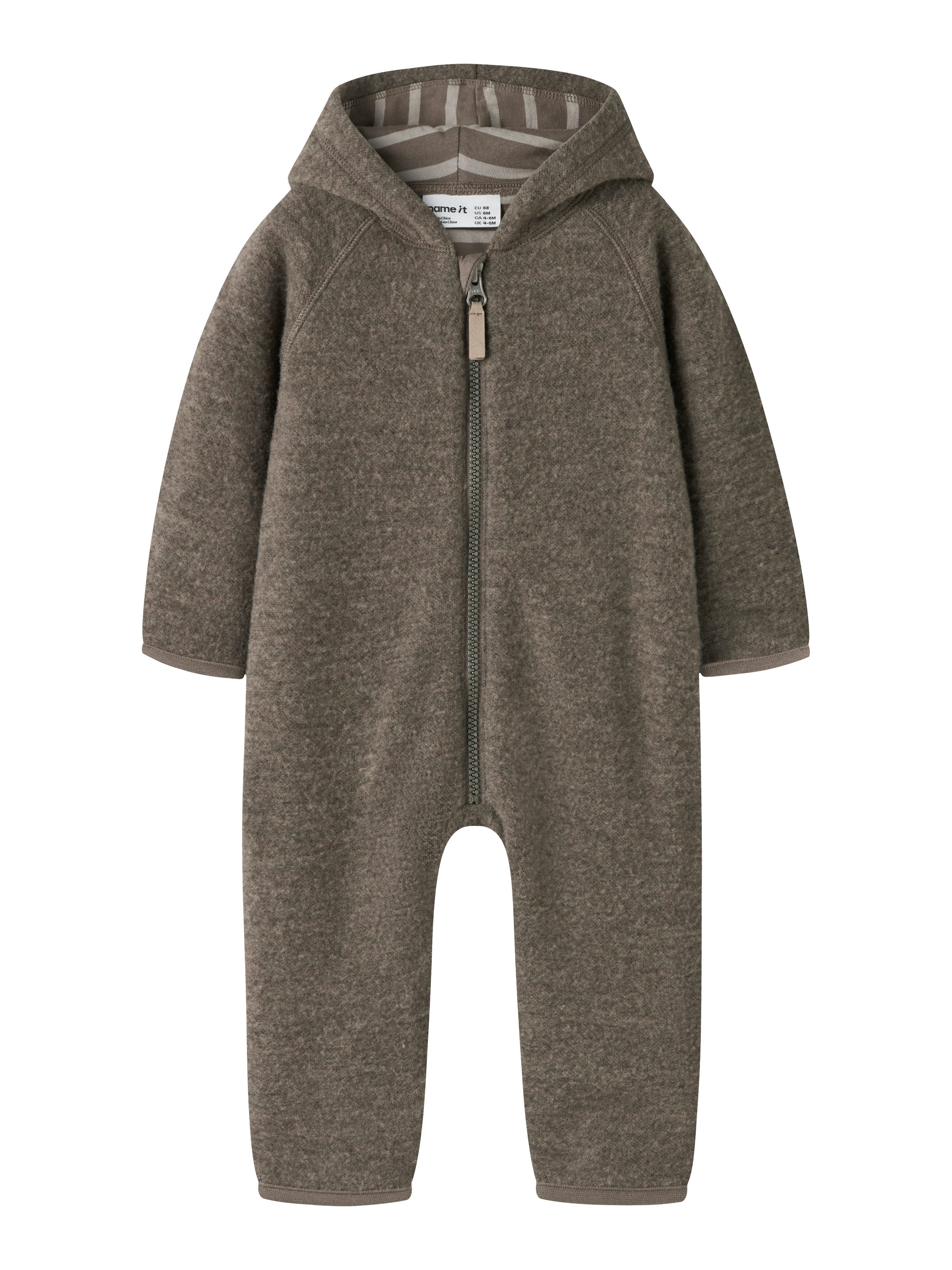 Name It Overall NBFWMINO WOOL BRU SUIT W/LINING Wolle