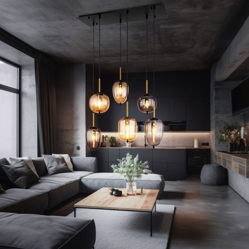 GLOBO LIGHTING LED-Hängeleuchte, Leuchtmittel inklusive, Warmweiß, Pendella günstig online kaufen