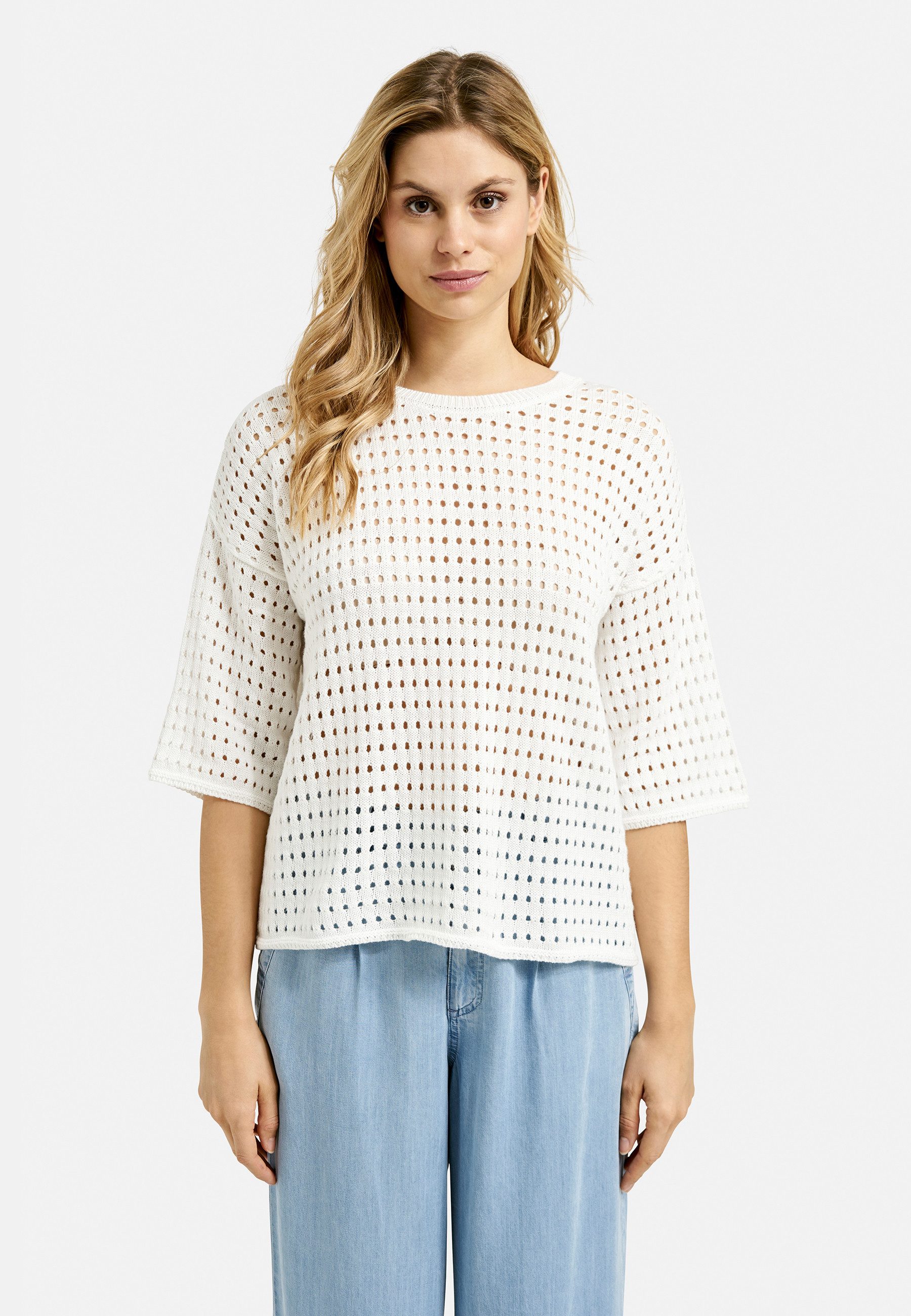 Smith & Soul Kurzarmpullover mit überschnittenen Schultern günstig online kaufen