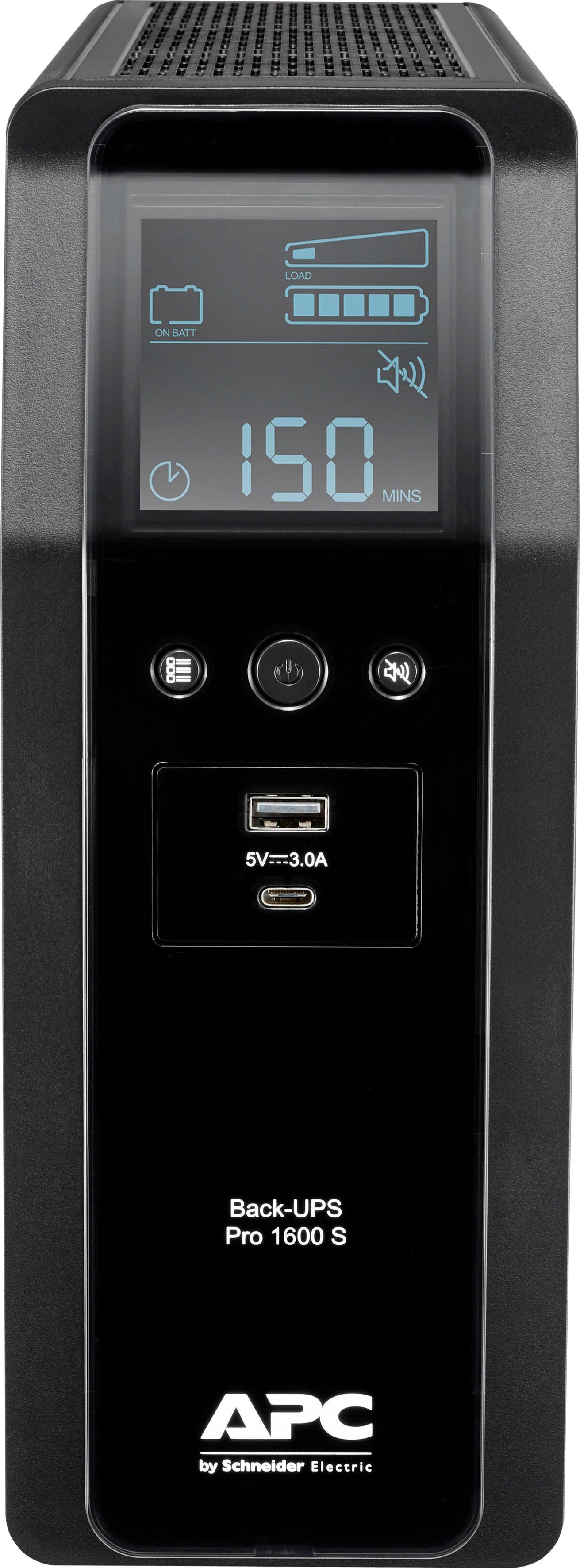 USV-Anlage Back-UPS Pro 1600S, 1600VA