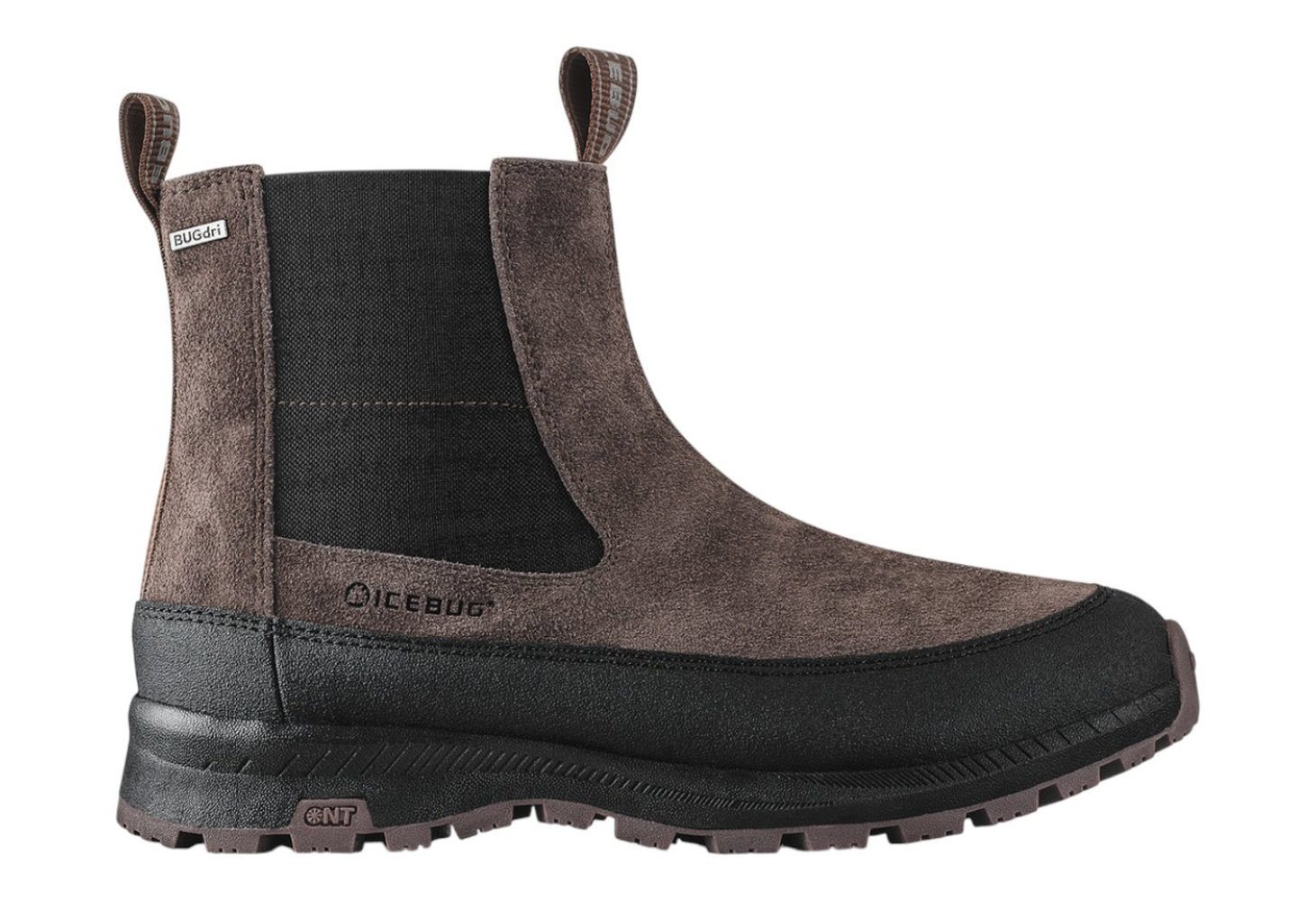 Icebug Boda NT (wasserdicht, Primaloft®-Bio-Isolierung) dunkelbraun/schwarz Winterstiefel