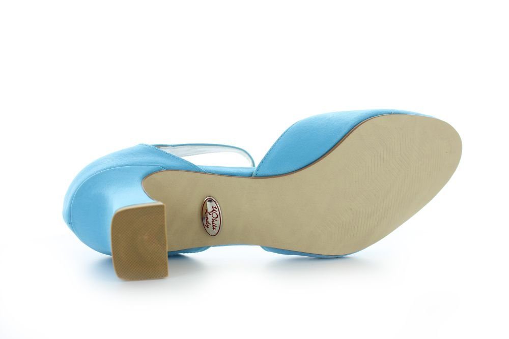 White Lady 255 klassische Satin-Pumps Slingpumps