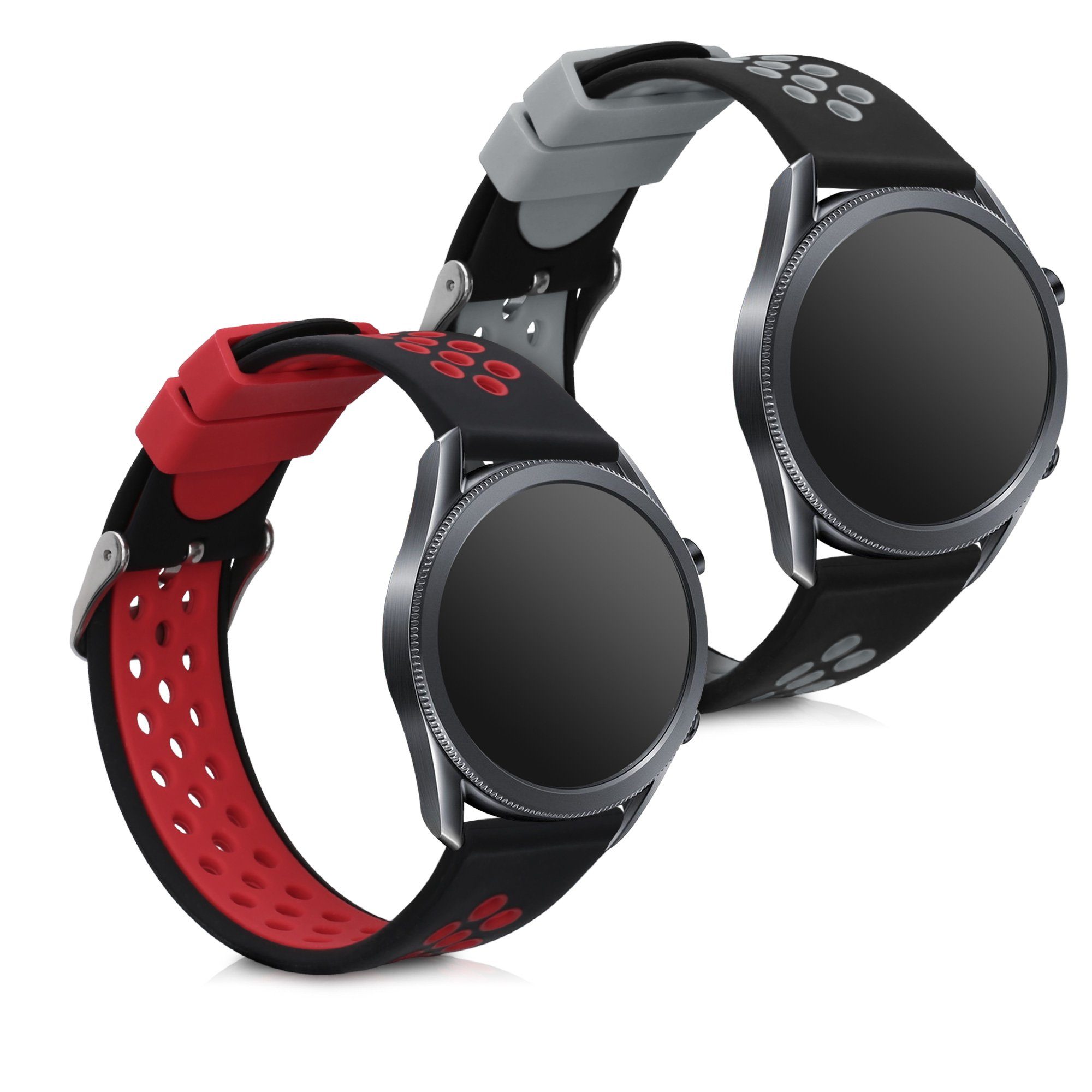 kwmobile Uhrenarmband, 2x Sportarmband kompatibel mit Samsung Galaxy Watch  3 (45mm) - Armband TPU Silikon Set Fitnesstracker online kaufen | OTTO