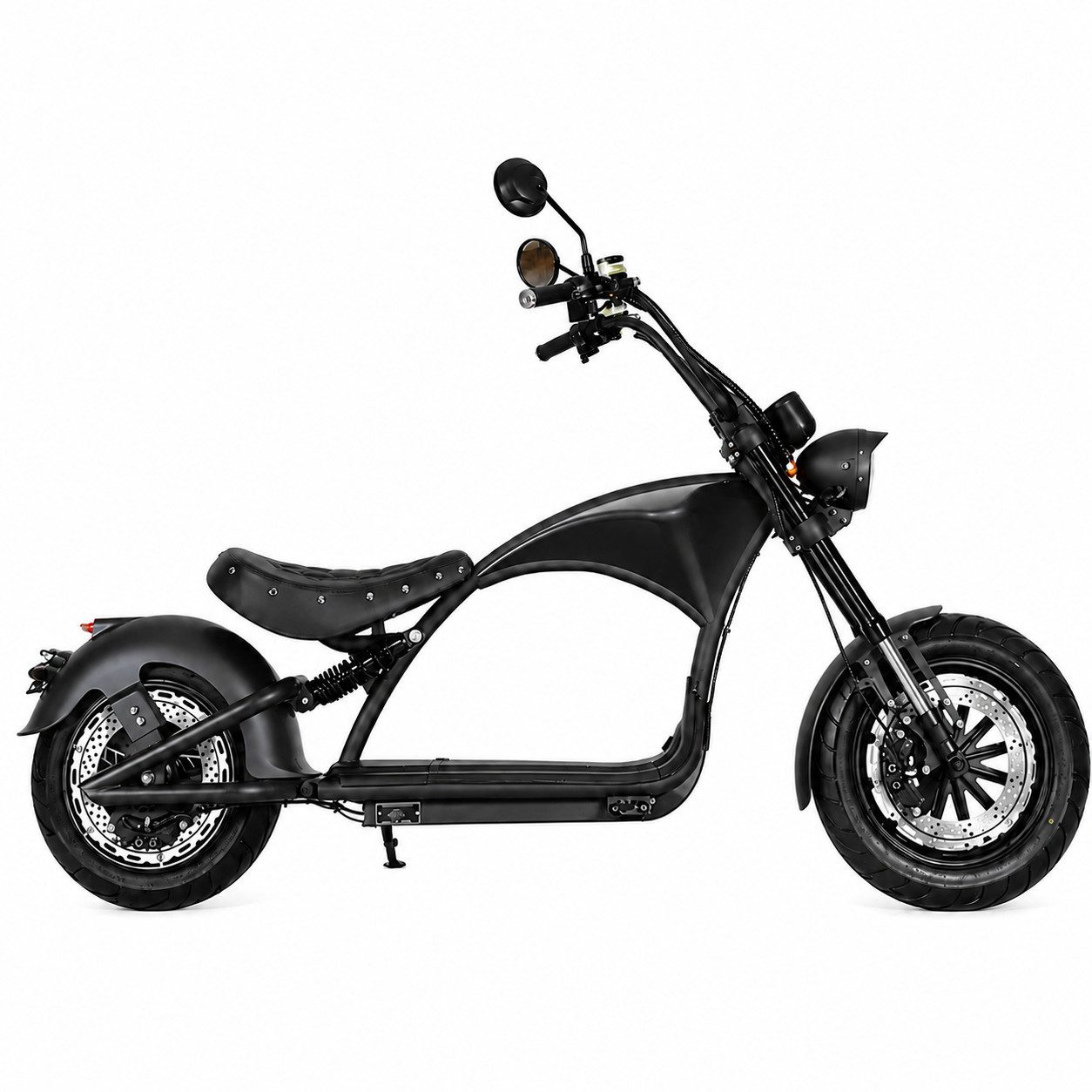 TZIpower E-Motorroller E-Chopper mit Straßenzulassung 2000W 60V 30AH 45km/h COC EEC, 2000 W, 45 km/h