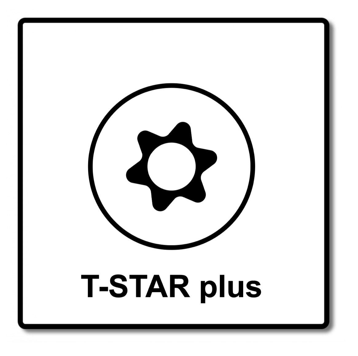 TORX 4Cut-Spitze Teilgewinde plus 0191010500503 T-STAR Senkkopf Schraube Stk. WIROX T20 mm 5,0 SPAX Universalschraube 200 SPAX x 50