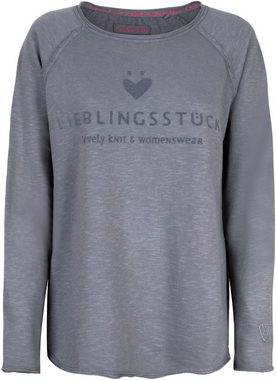 Lieblingsstück Sweatshirt Sweatshirt CathrinaEP mit Logoprint