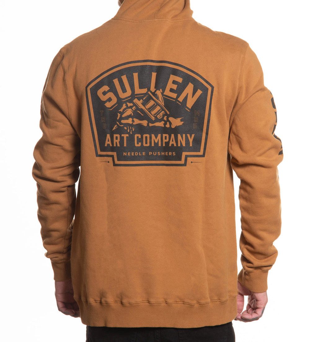 Sullen Clothing Hoodie Bone Coils Hoodie Tattoo Tätowierer Skelett Hand