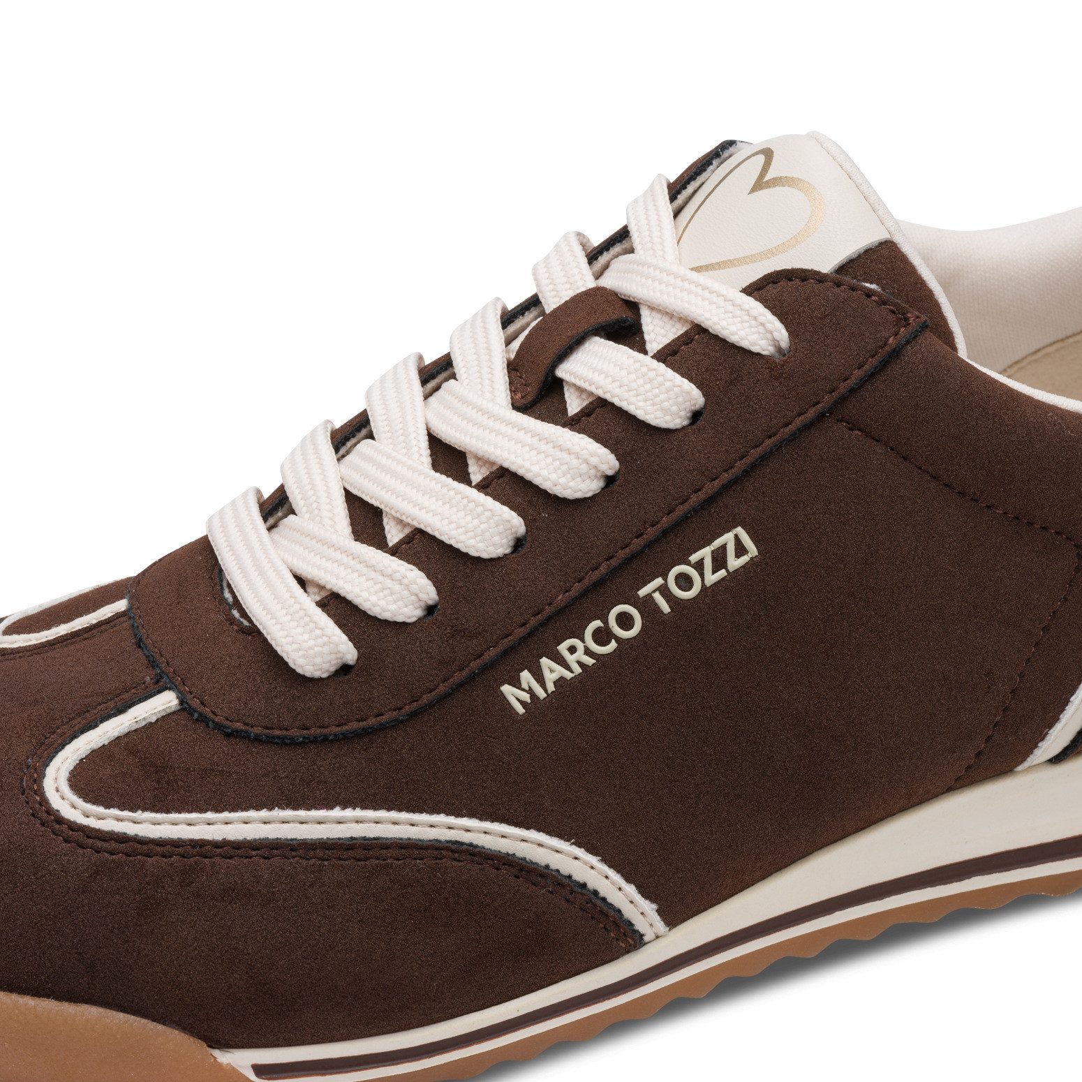 MARCO TOZZI Keilsneaker Freizeitschuh, Halbschuh, Schnürschuh mit Feel Me-Ausstattung