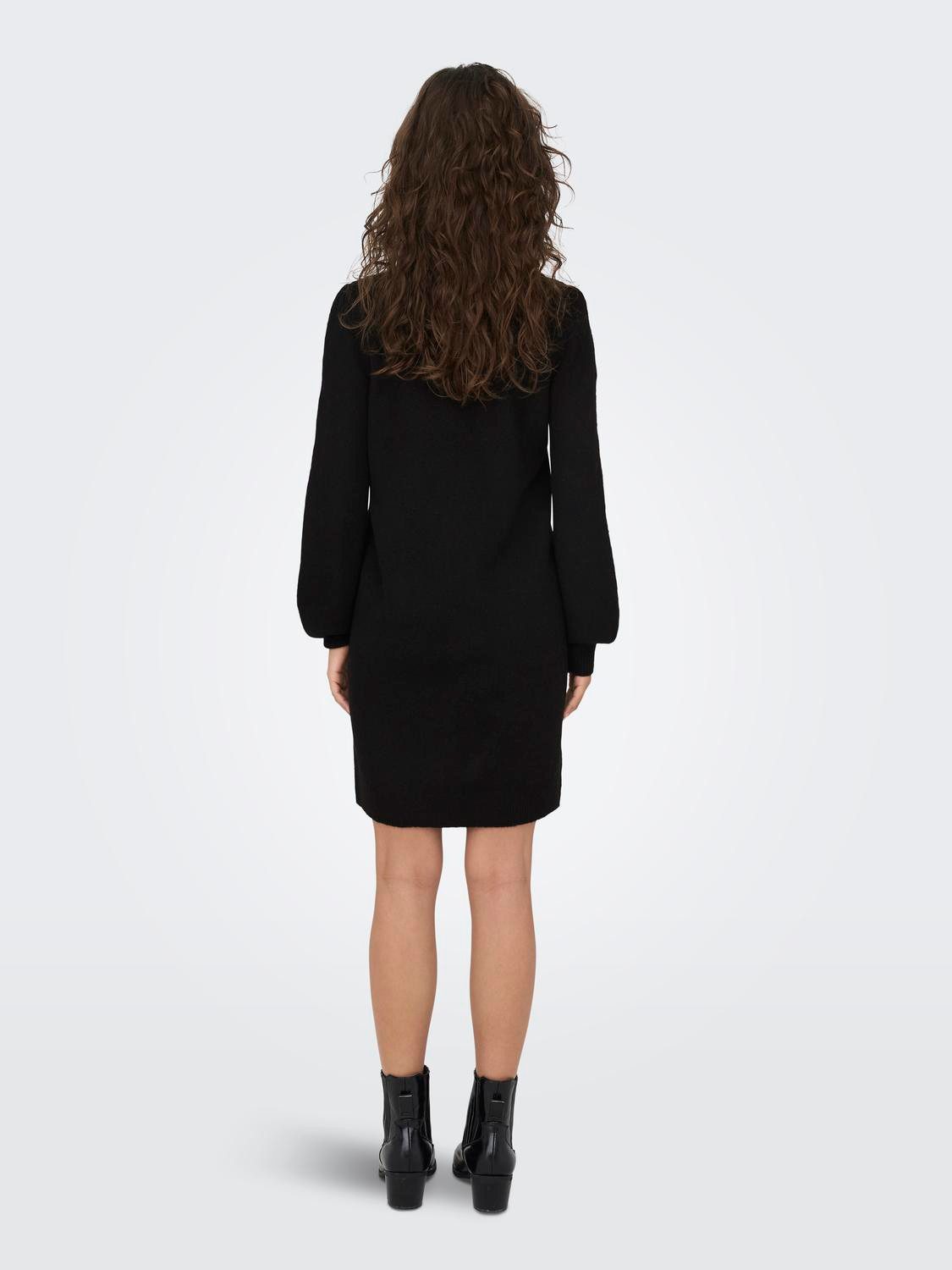 JDY Strickkleid JDYRUE LIFE L/S HIGH NECK DRESS KNT NOOS