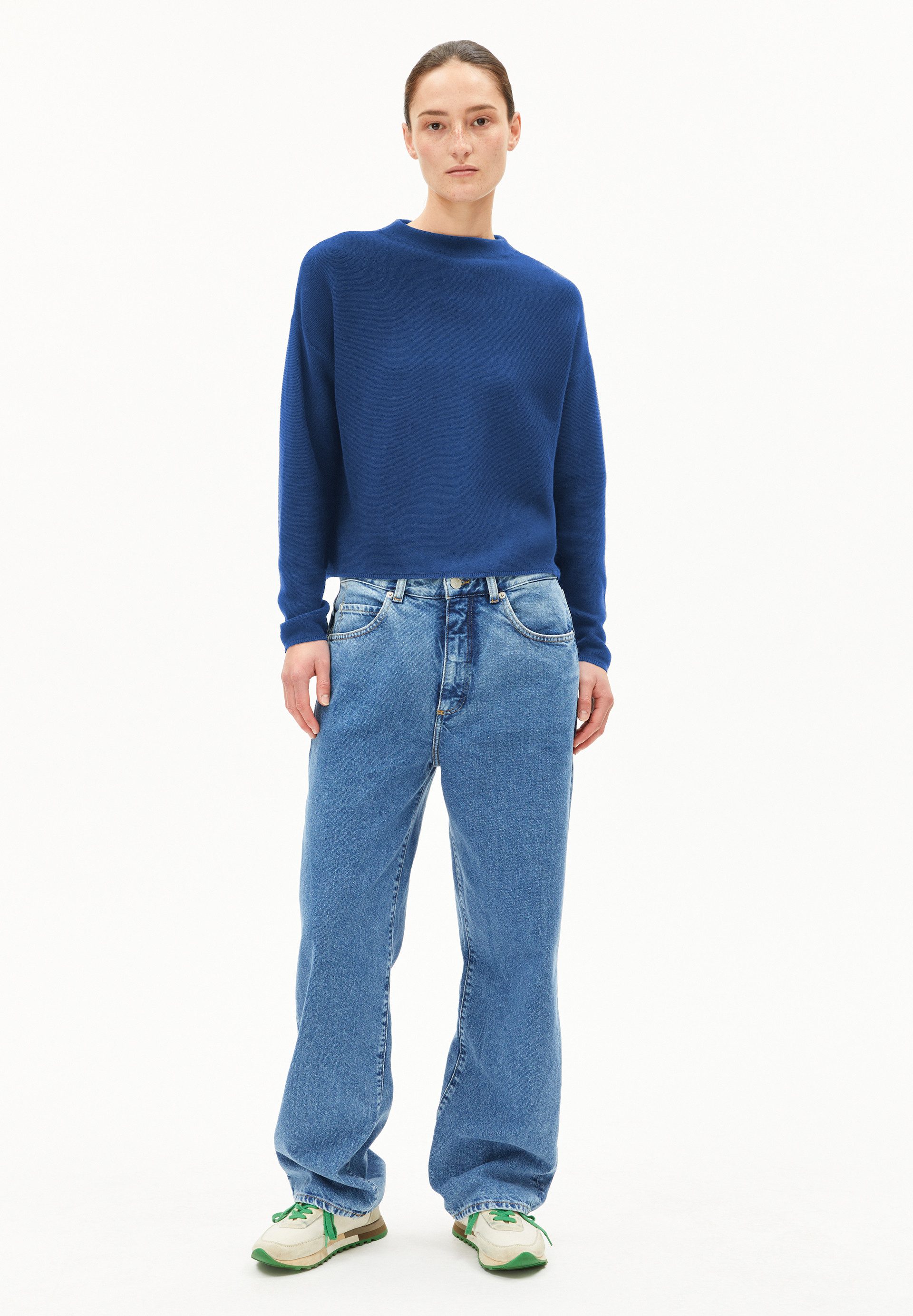 Armedangels Strickpullover MERINAA LINKS LINKS Pullover aus Bio-Baumwolle ( günstig online kaufen